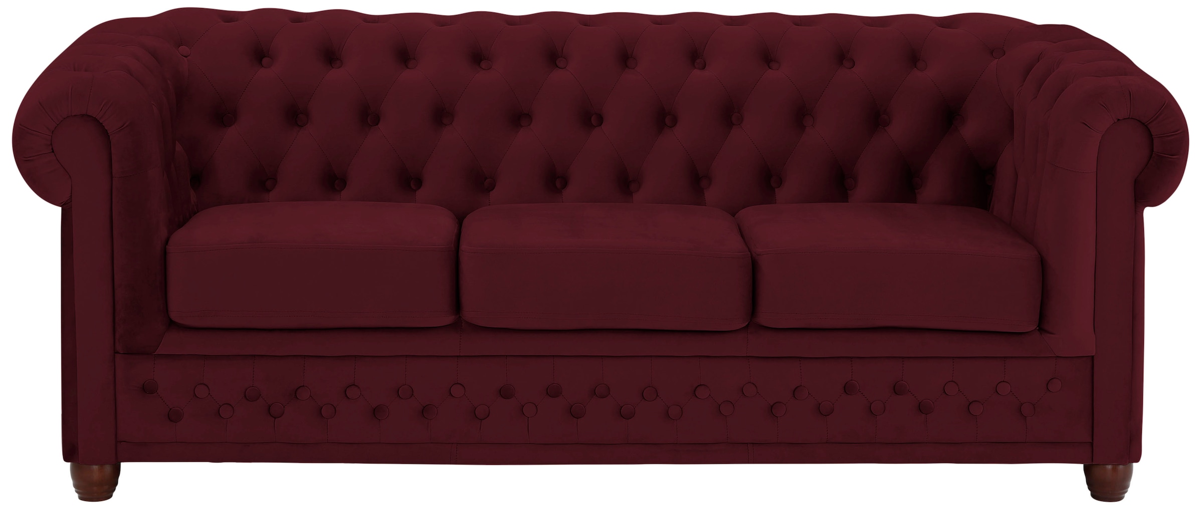 Chesterfield-Sofa »New Castle«, mit hochwertiger Knopfheftung in Chesterfield-Design,...