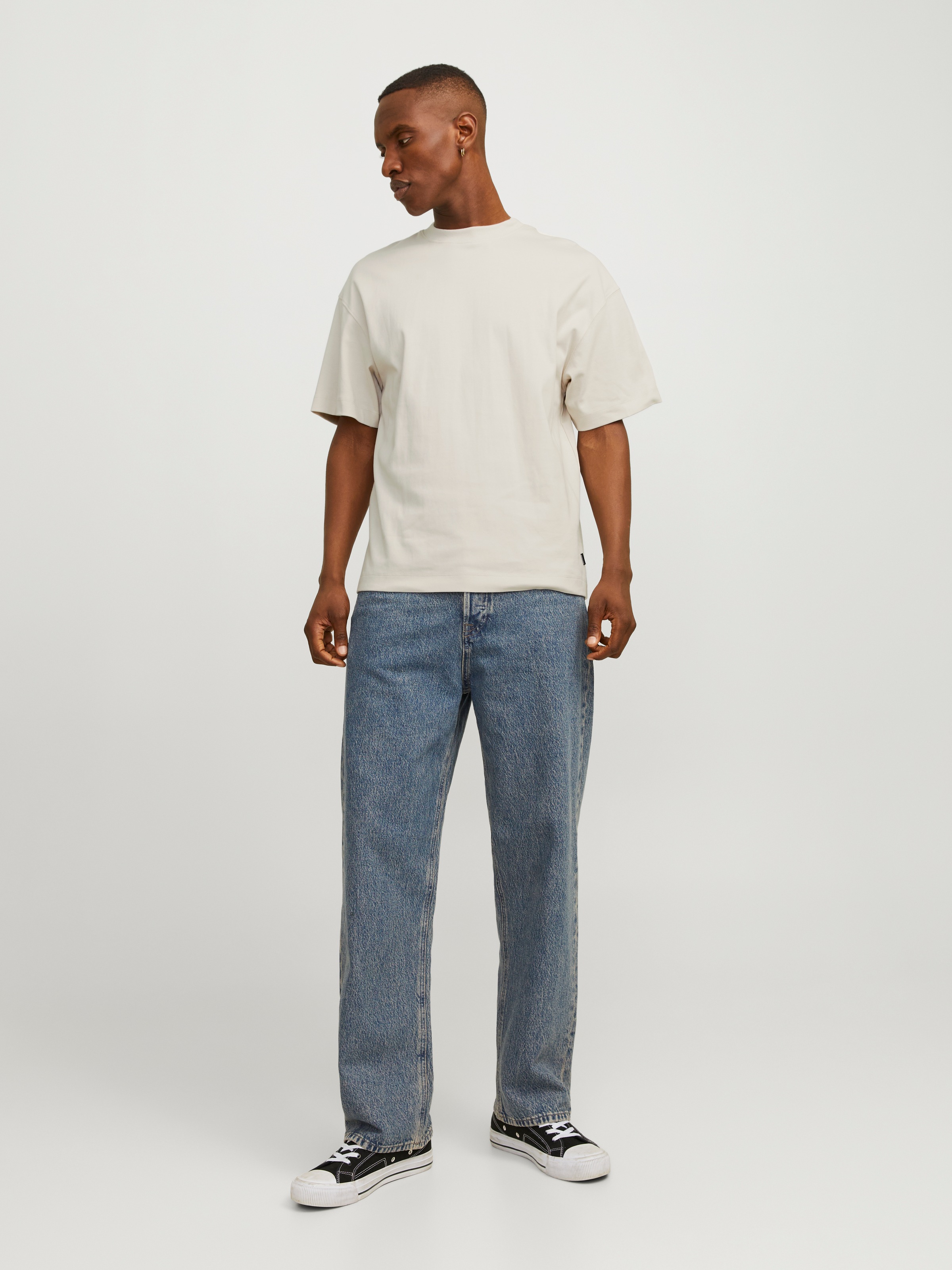 Jack & Jones Rundhalsshirt »JJEURBAN EDGE TEE SS O-NECK NOOS« mit Rundhalsausschnitt