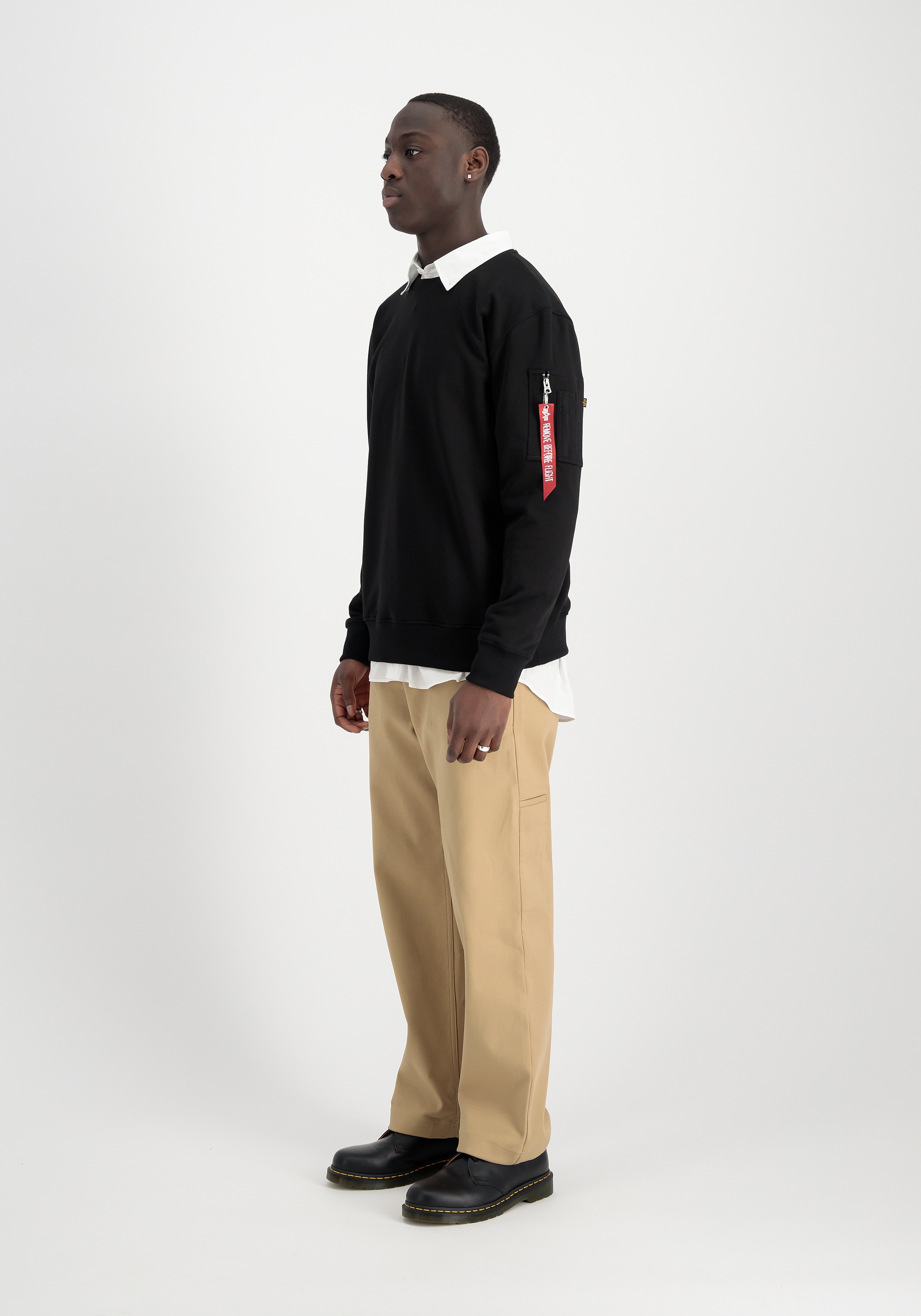 Alpha Industries Sweater »Alpha Industries Men - Sweatshirts USN Blood Chit Sweater«