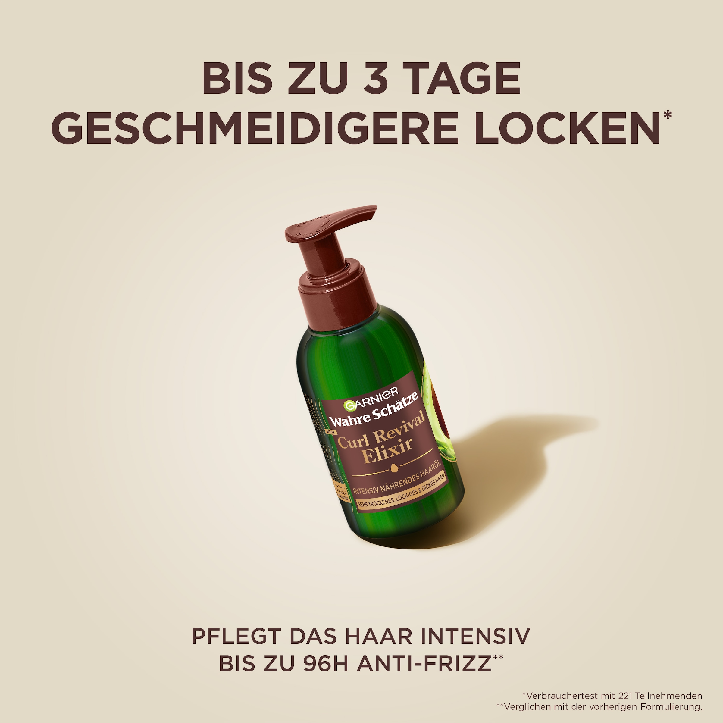 GARNIER Haaröl »Garnier Wahre Schätze Curl Revival Elixir«
