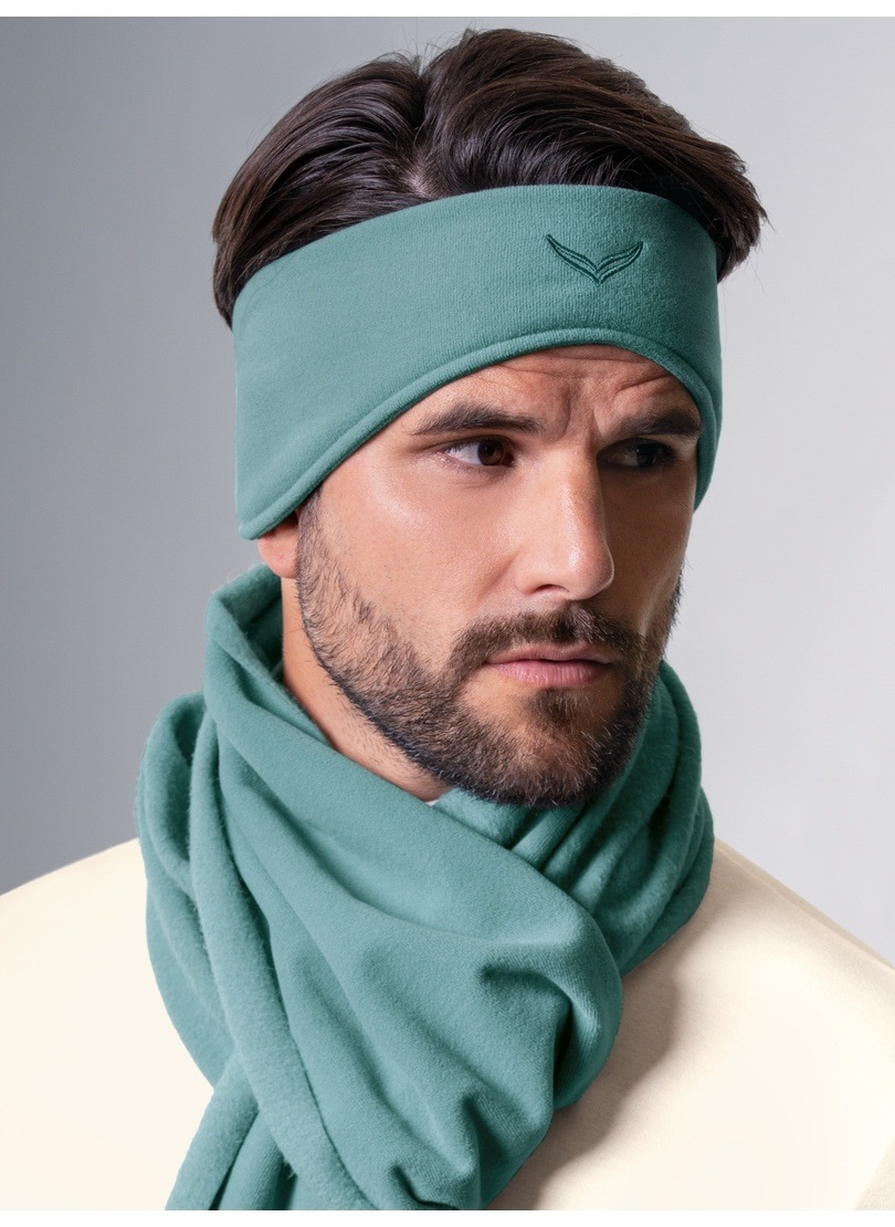 Trigema Herren Stirnband »TRIGEMA Fleecestirnband« 1 Stk. tlg. in grün, Größe 3