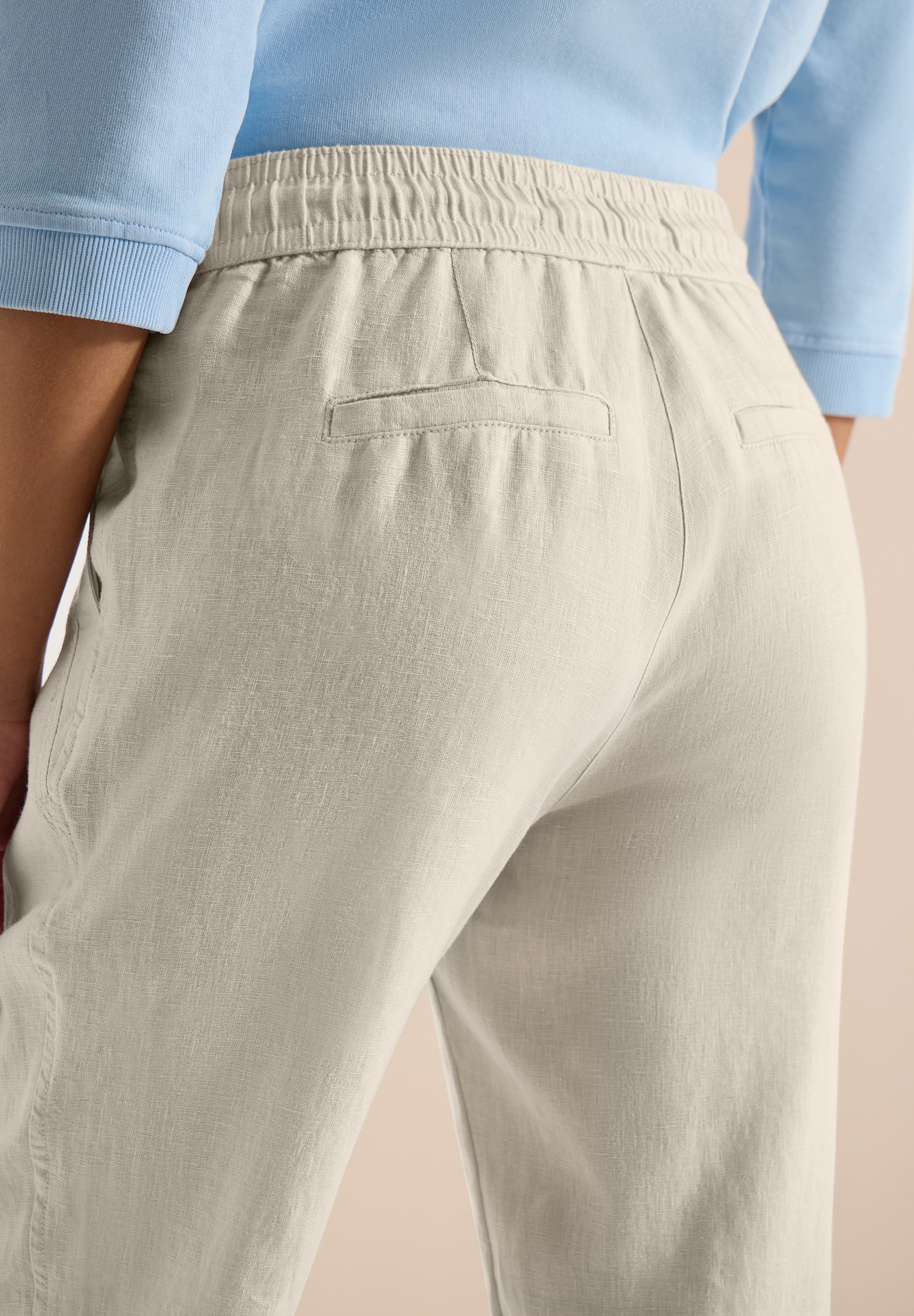 Cecil Stoffhose »Style Tracey«  im Casual Fit und aus Leinen