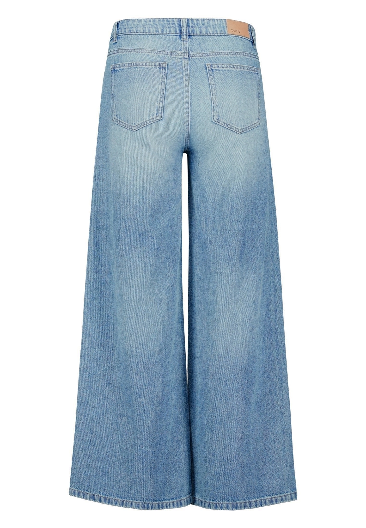 Zero 5-Pocket-Hose »Modern fit Jeans mit weitem Bein«
