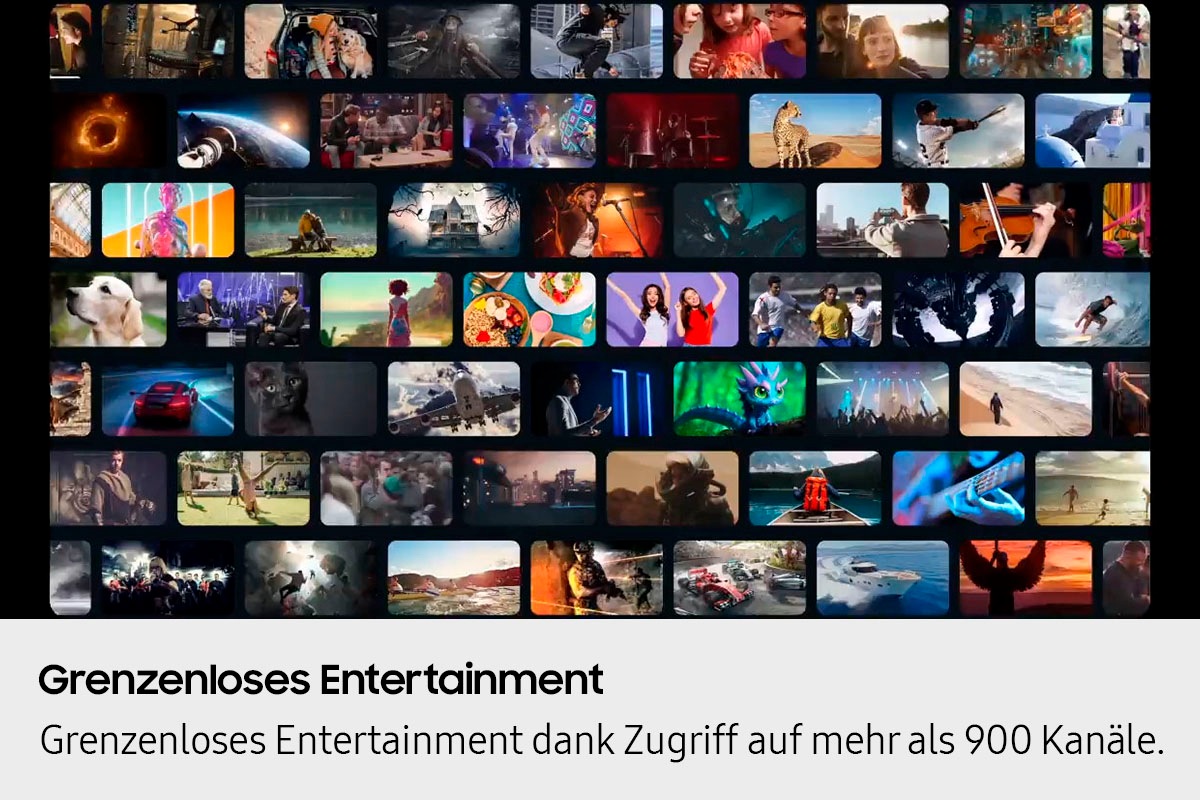 Samsung LED-Fernseher »GU50U7099FU«, 4K Ultra HD, Smart-TV, Crystal UHD, Q-Symphony, Dolby Surround Sound, Triple Tuner, Smart-Hub