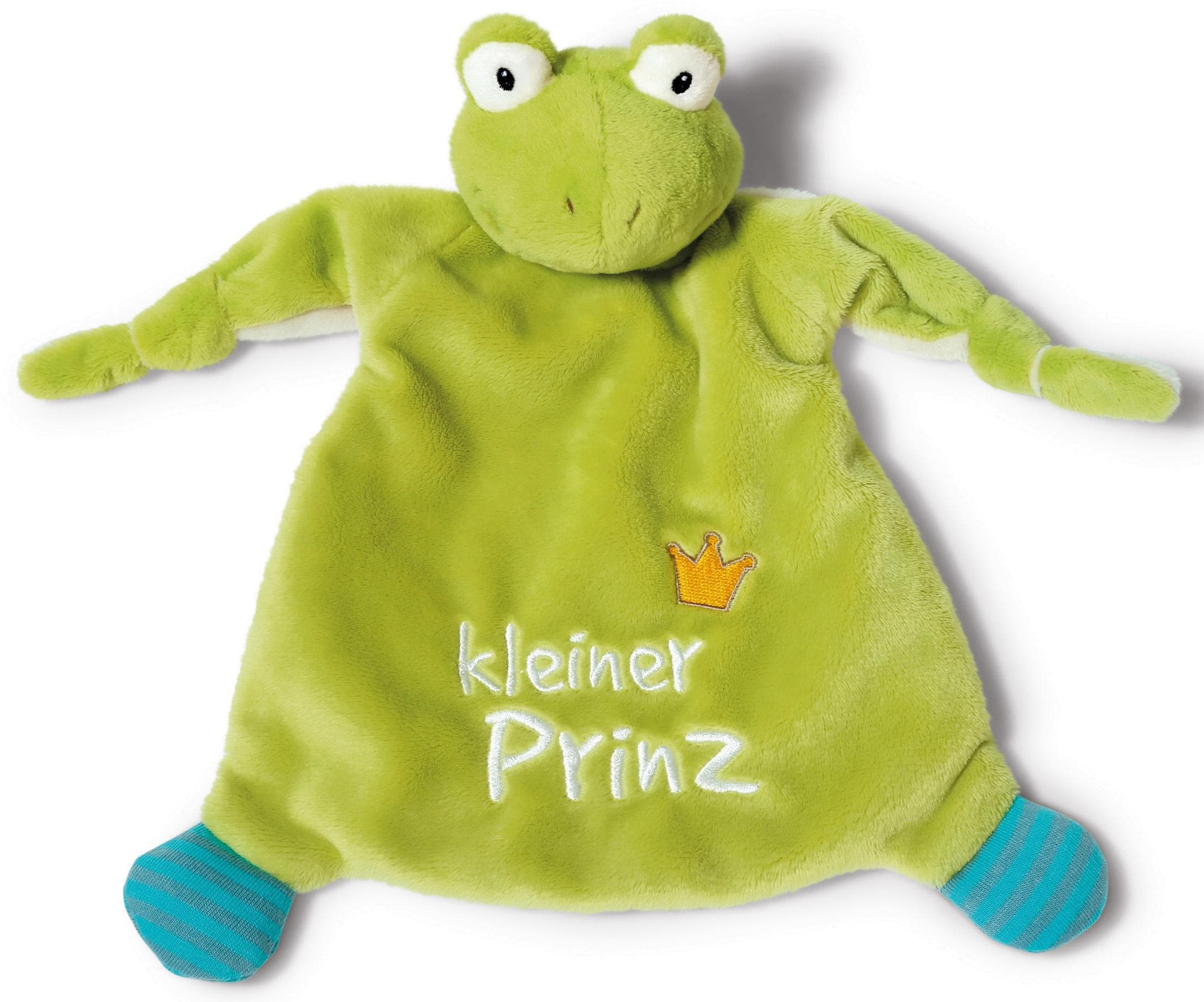 Schmusetuch »My First NICI Kollektion, Froschkönig, Kleiner Prinz«, mit...