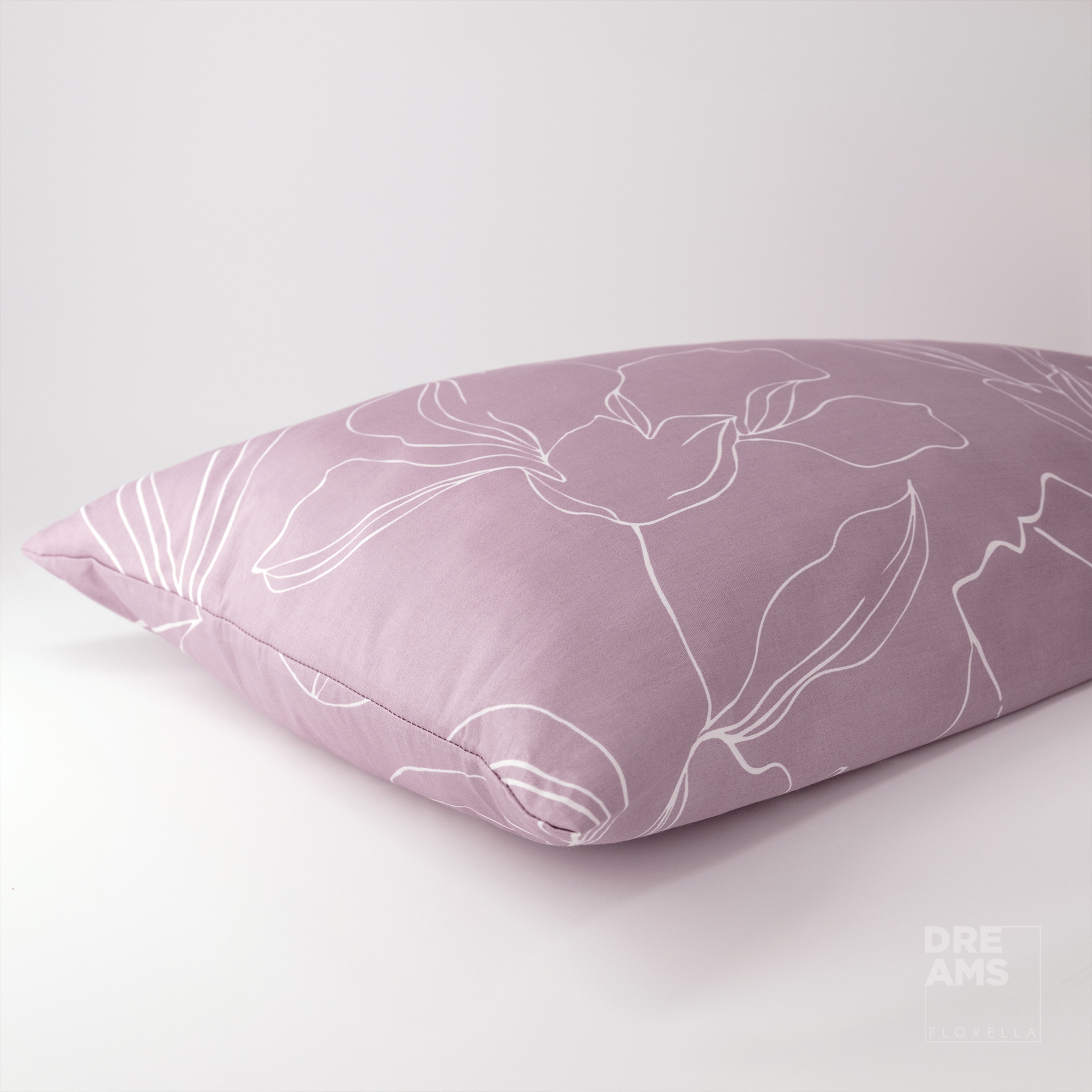 Florella Kissenbezüge »Serisa, Edel Satin, 100 % Baumwolle«, (2 St.), Doppelpack, passend für 2 Kissen 40 x 80 cm