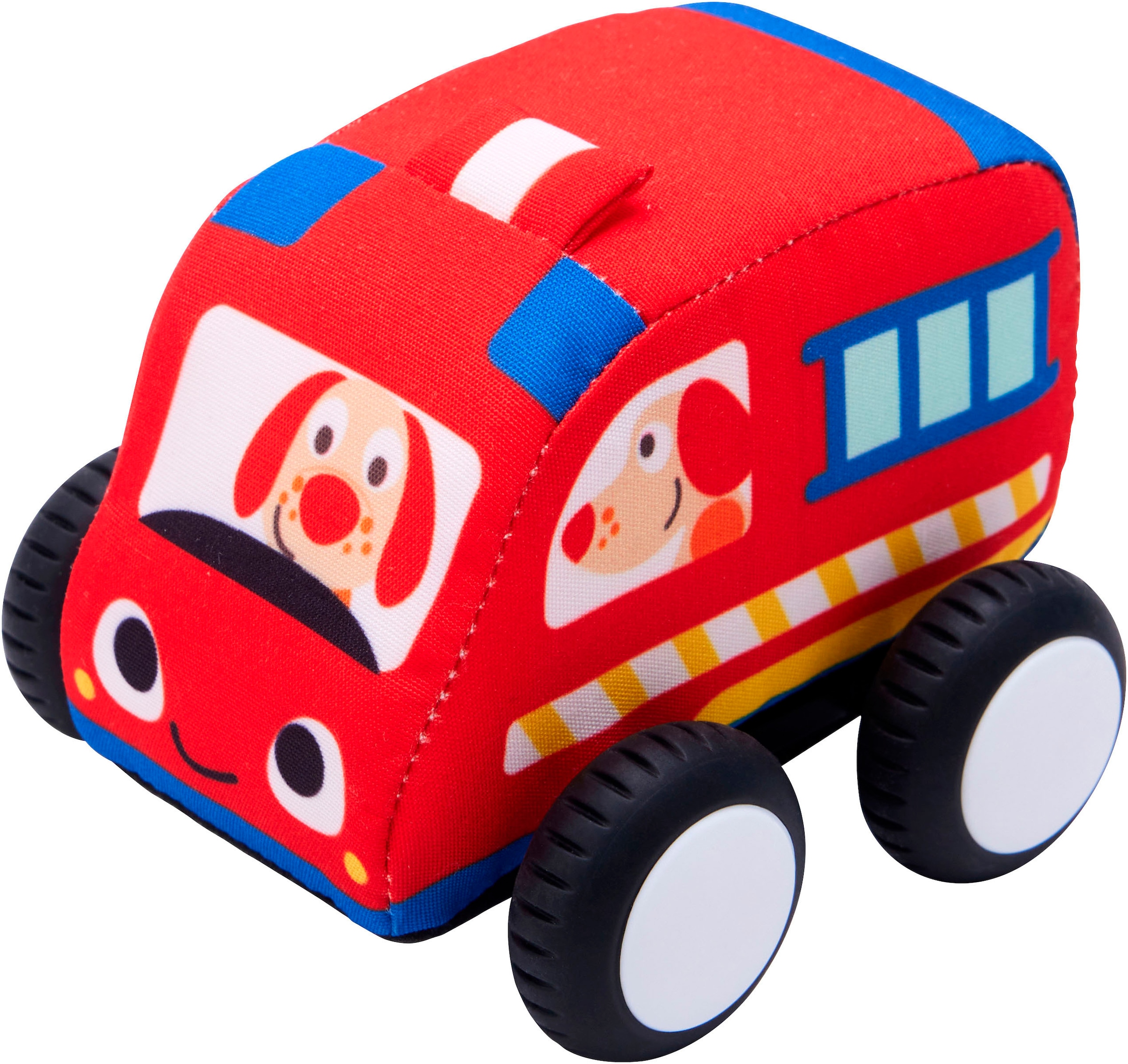 Hape Spielzeug-Auto »Plüschauto-Set mit Rückziehmotor«