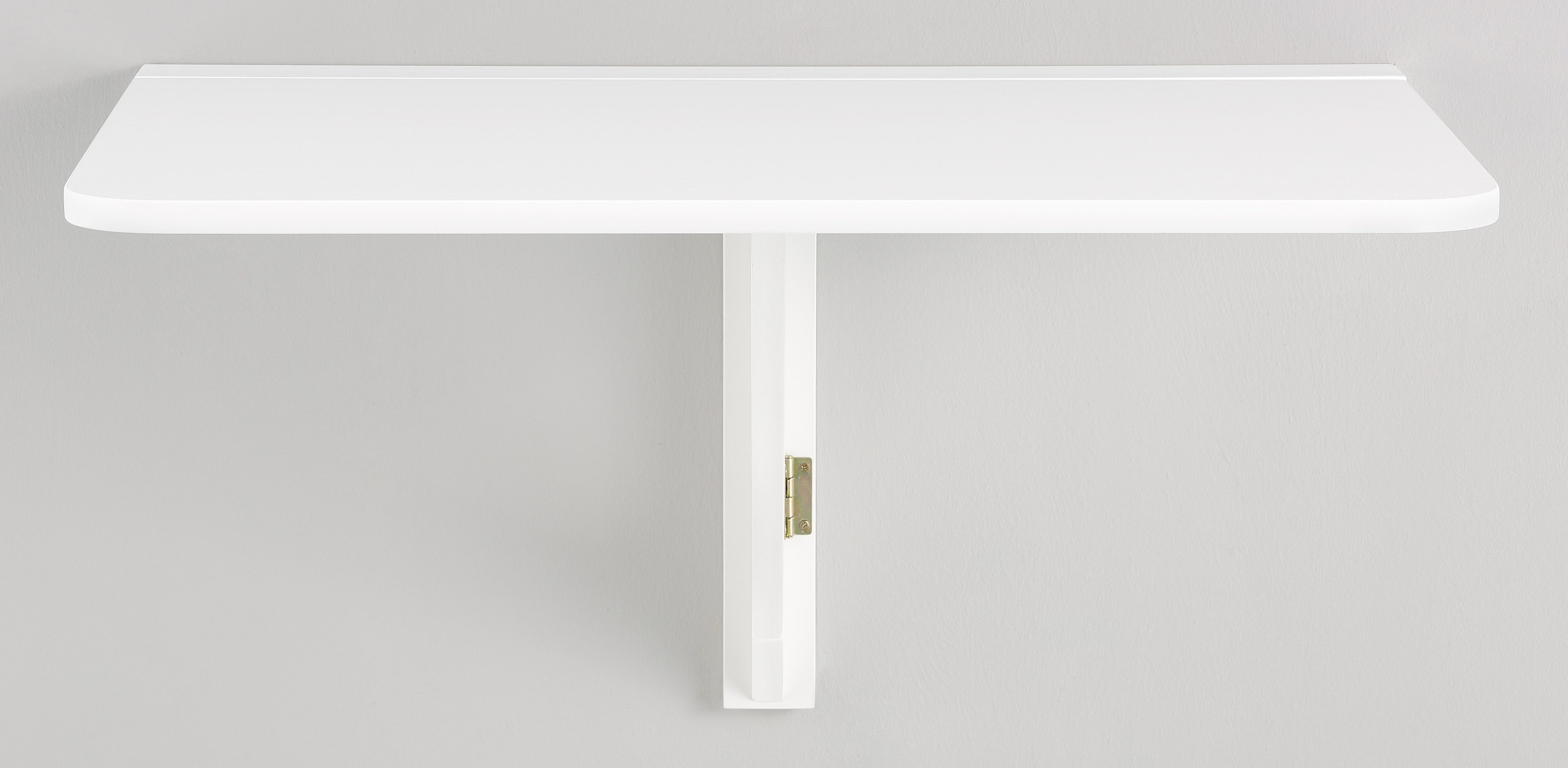 Home affaire Klapptisch »Trend«, aus weiß lackiertem MDF Holz, platzsparend, Tischplattenstärke 1,8 cm