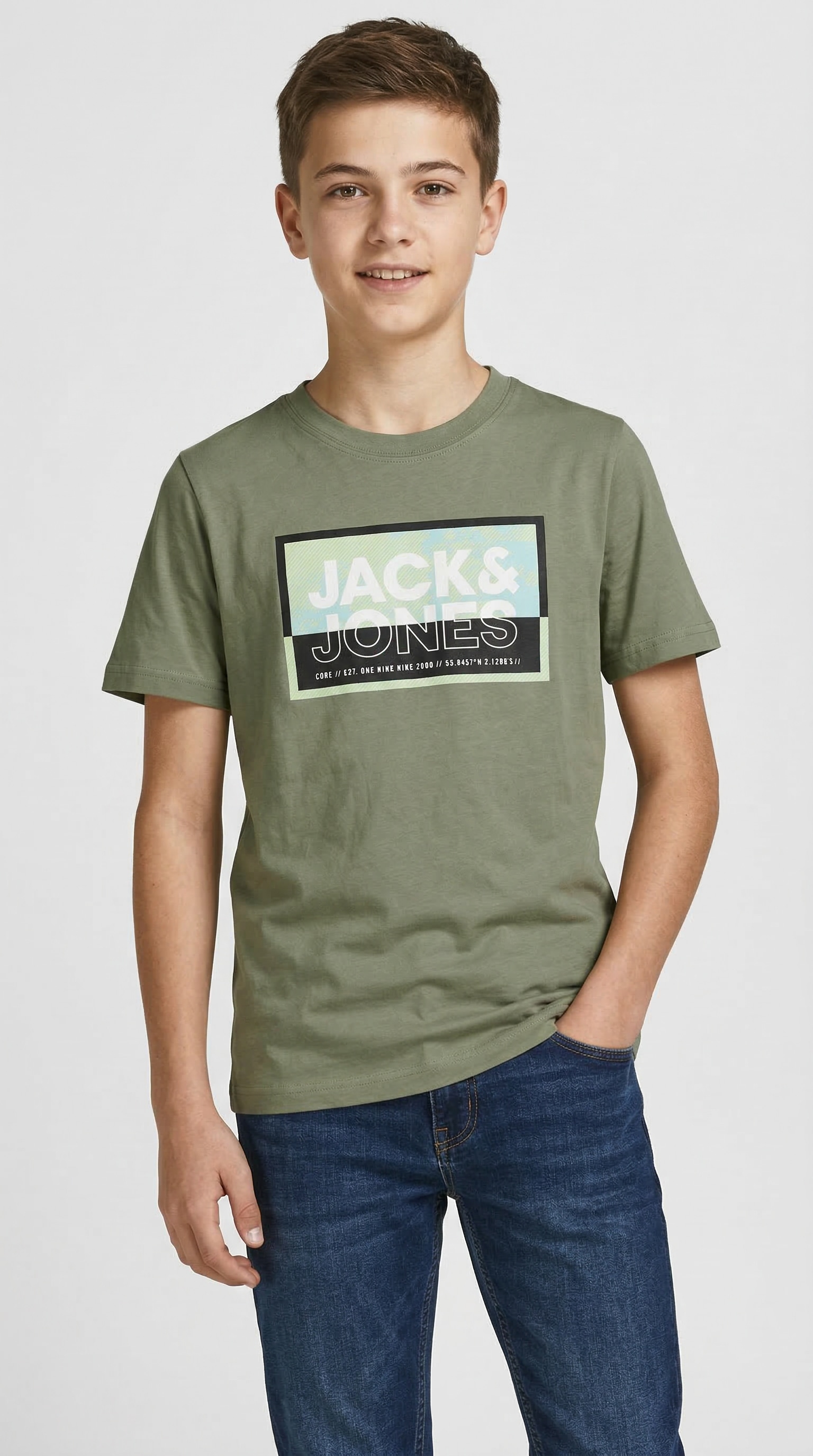 Jack & Jones Junior T-Shirt »JCOLOGAN SS24/25 TEE SS CREW NECK JNR«