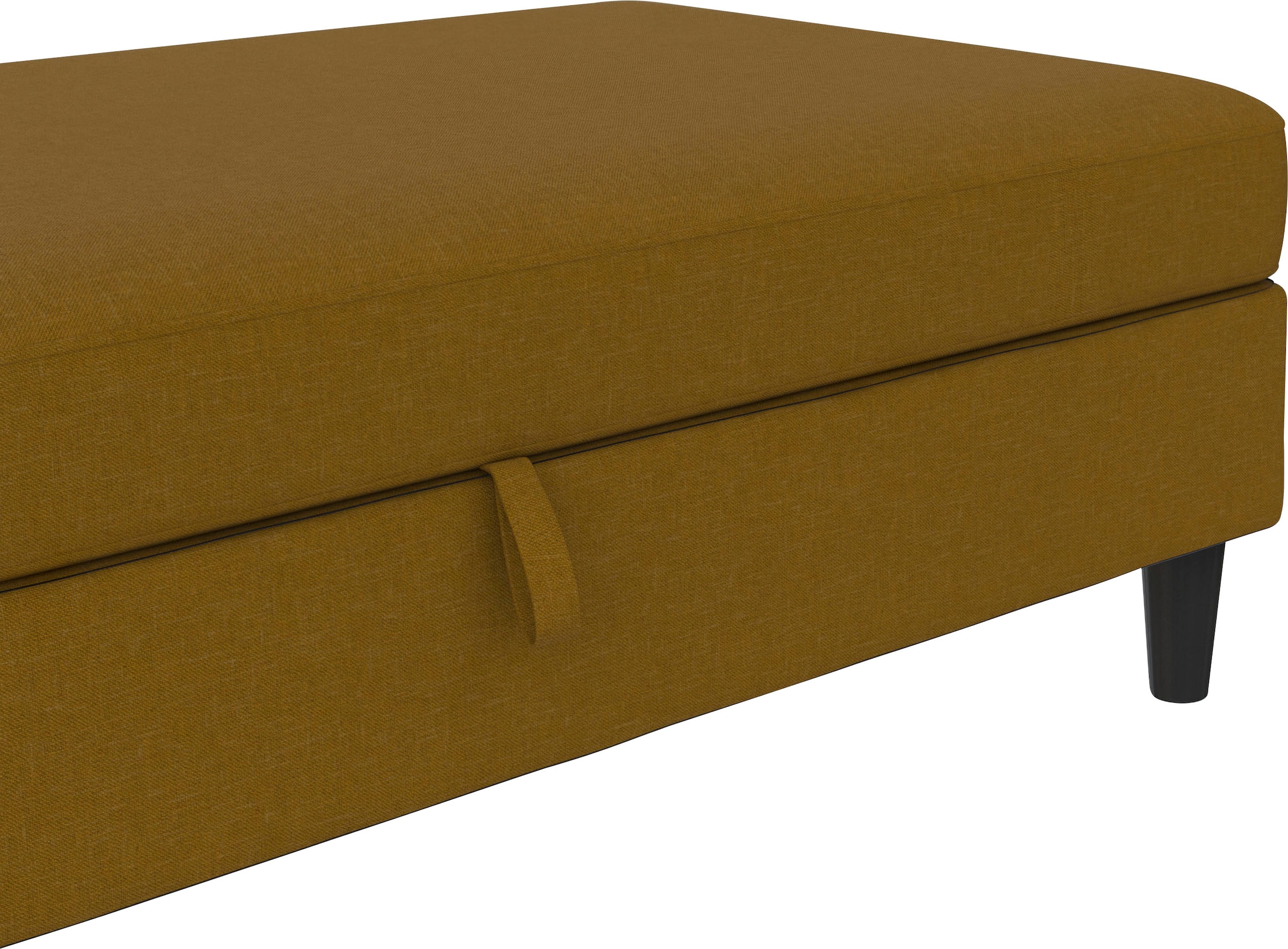 Dorel Home Stauraumhocker »Hartford« Polsterhocker mit Stauraum, frei im Raum stellbar, Sitzhöhe 43 cm