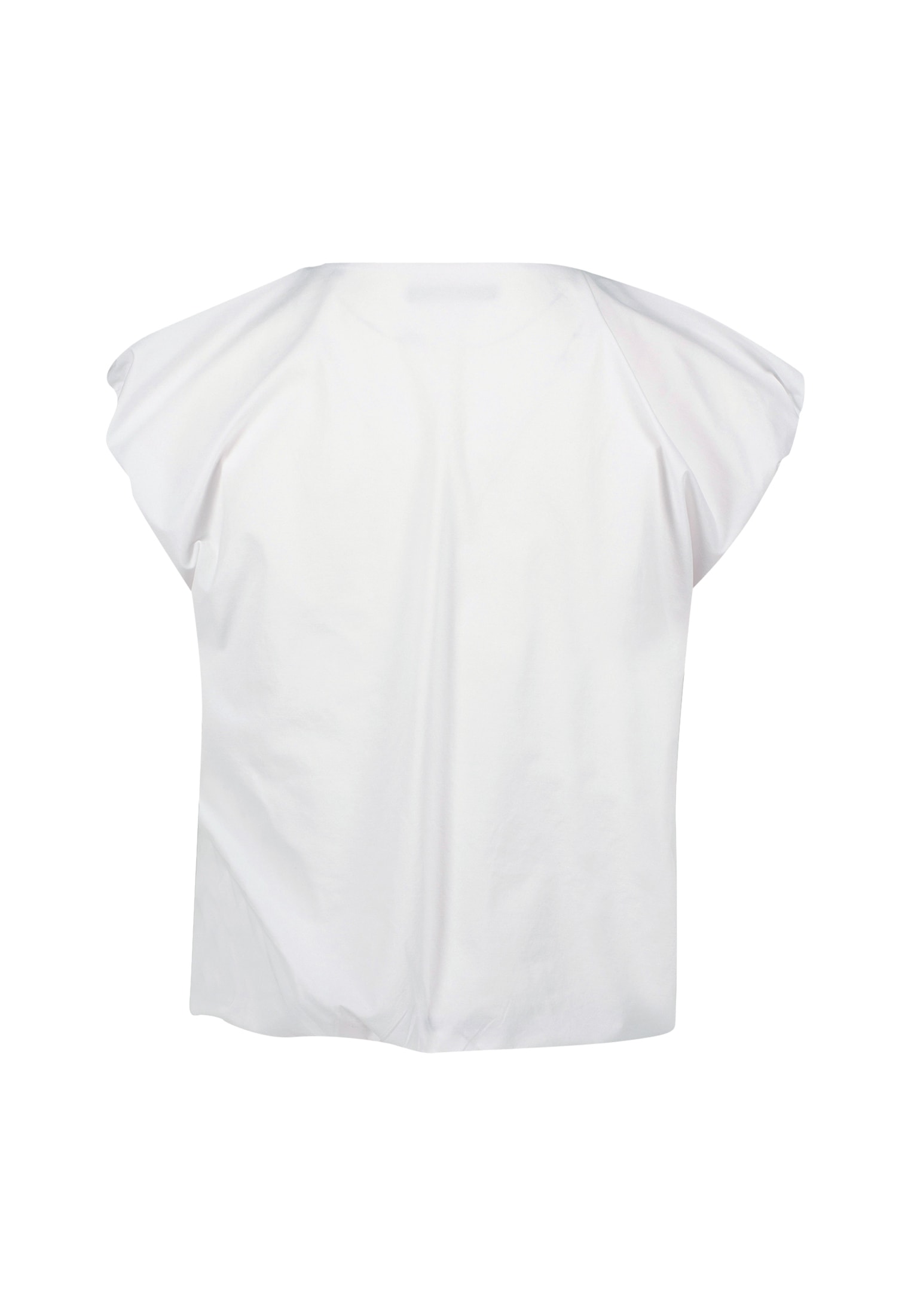 Zero Shirttop »Shirt mit gerafften Ärmeln«