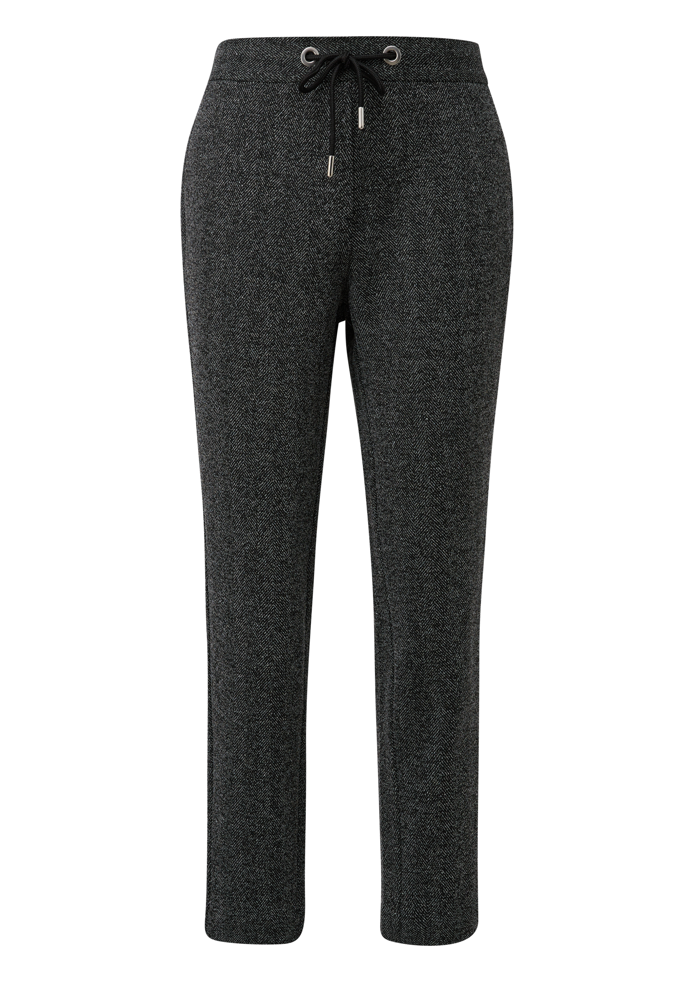s.Oliver BLACK LABEL Stoffhose, meliert, mit Kordelzug