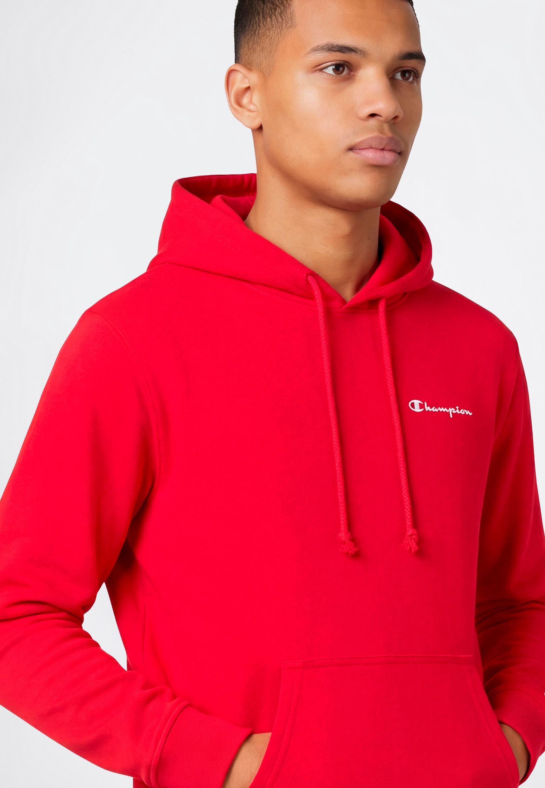 Champion Kapuzensweatshirt »ICONS CONTRAST Terry Hoodie«, 1 Teil im Set, aus Baumwolle und Polyester, sportlicher Stil
