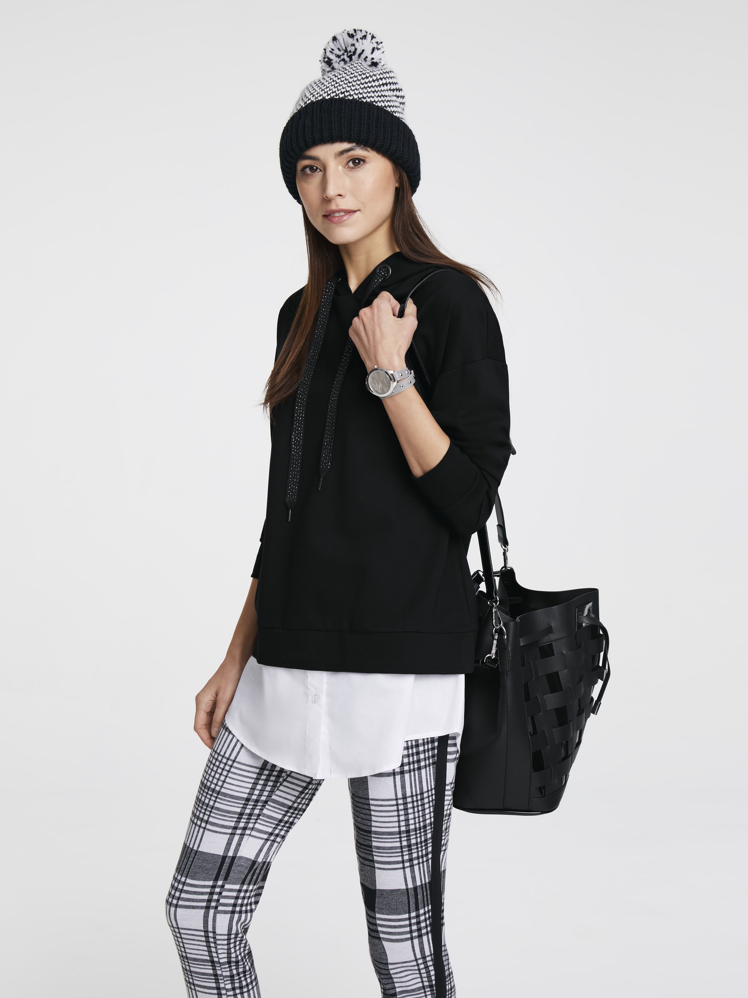 RICK CARDONA by Heine Sweatshirt, mit Bluseneinsatz