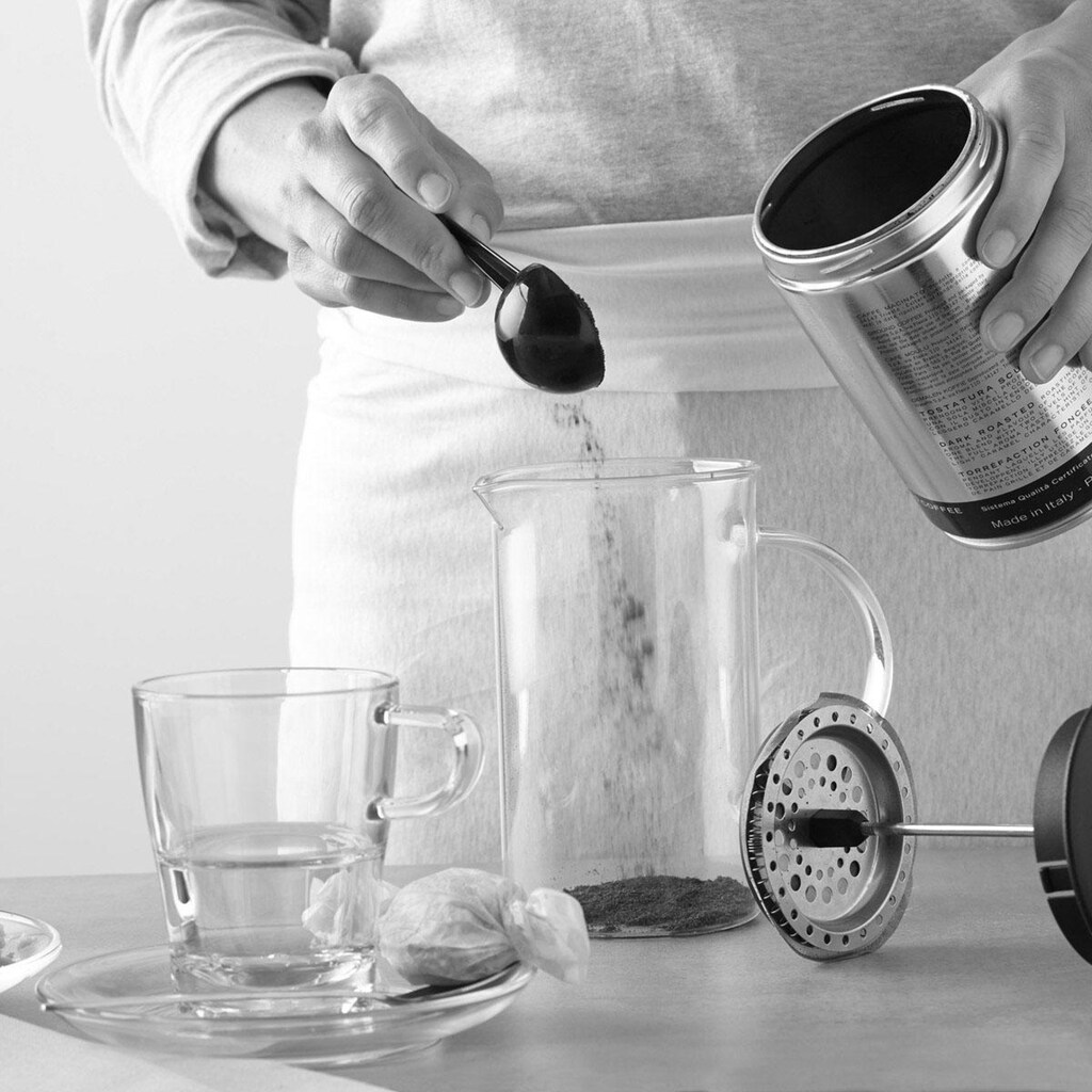 LEONARDO Kaffeebereiter »Caffe per me«, 0,6 l Kaffeekanne, hitzebeständiges Klarglas