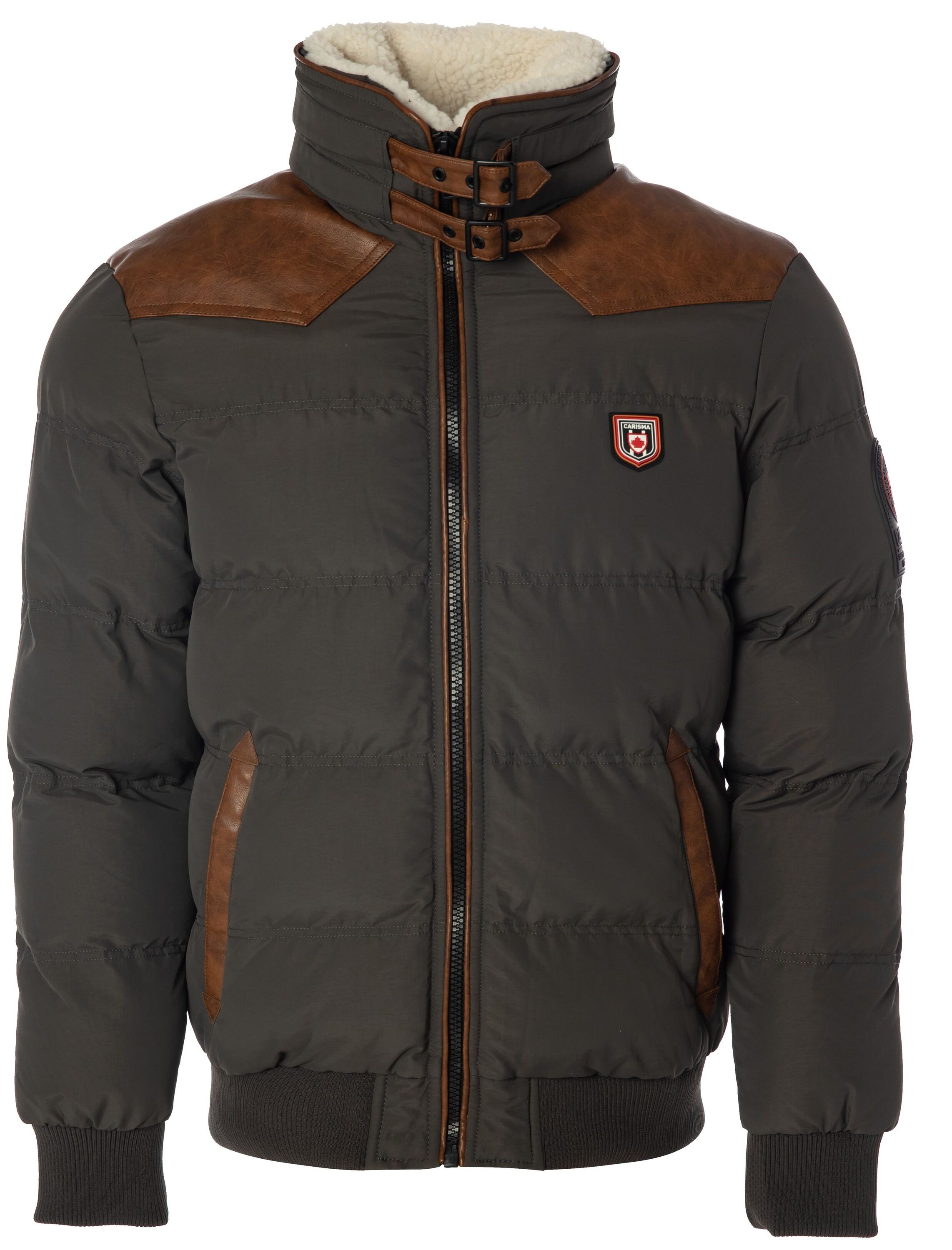 CARISMA Bikerjacke »CARISMA Jacke 1215 Winterjacke« ohne Kapuze in Biker-Look