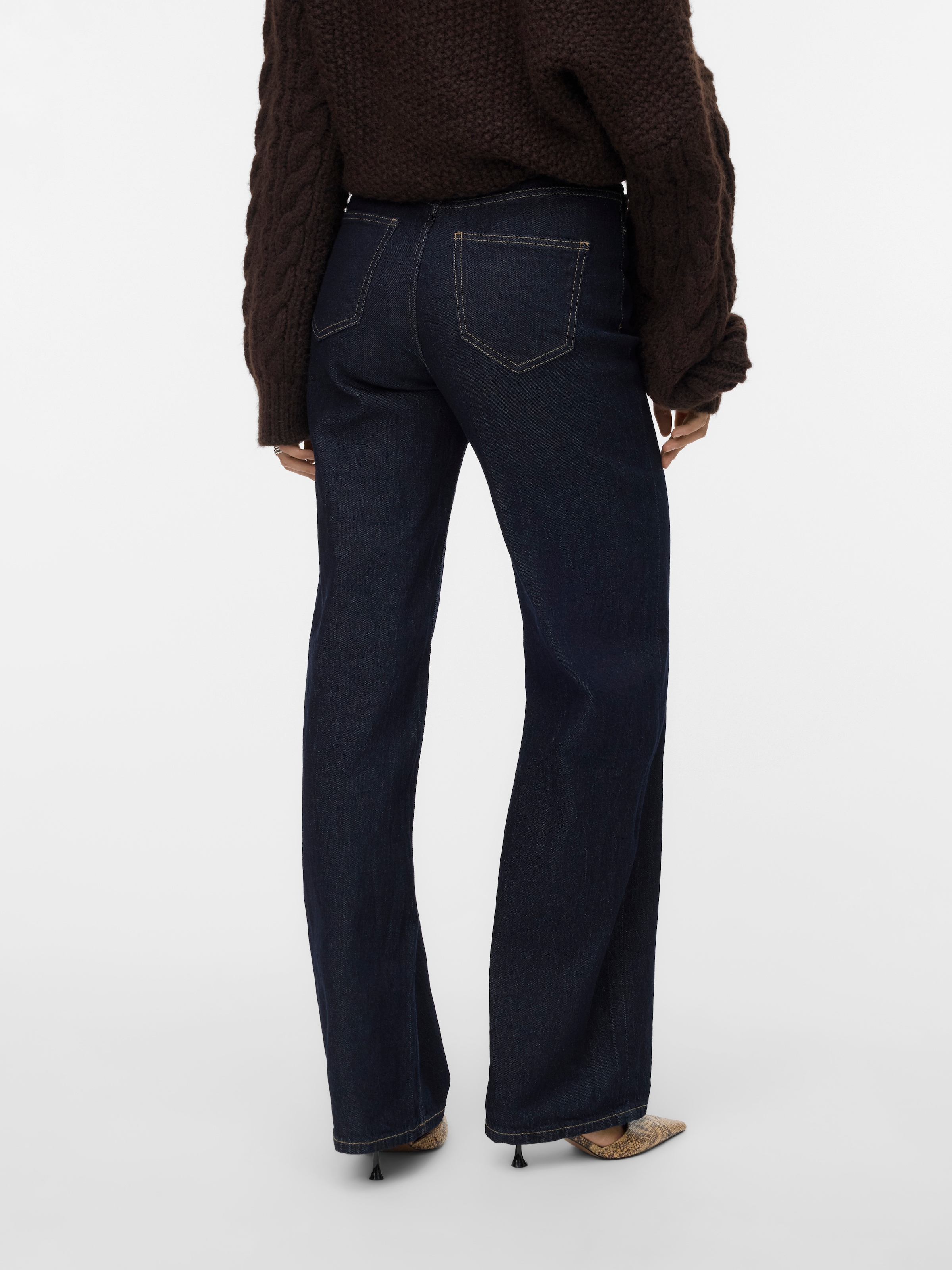 Vero Moda High-waist-Jeans »VMTESSA HR WIDE JEANS RA369 GA NOOS«