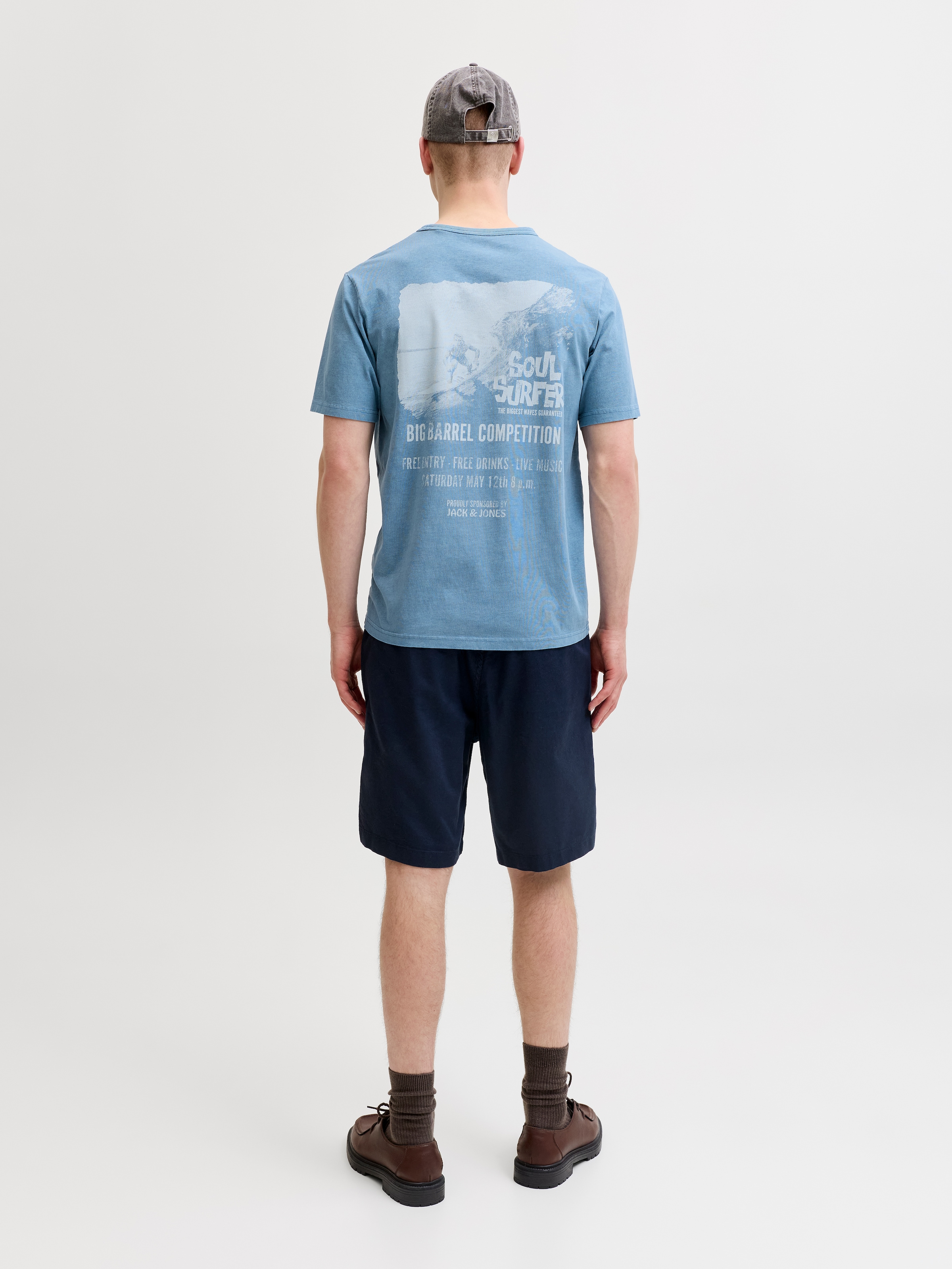 Jack & Jones T-Shirt »JPRBLUMAXWELL SS TEE« mit Print