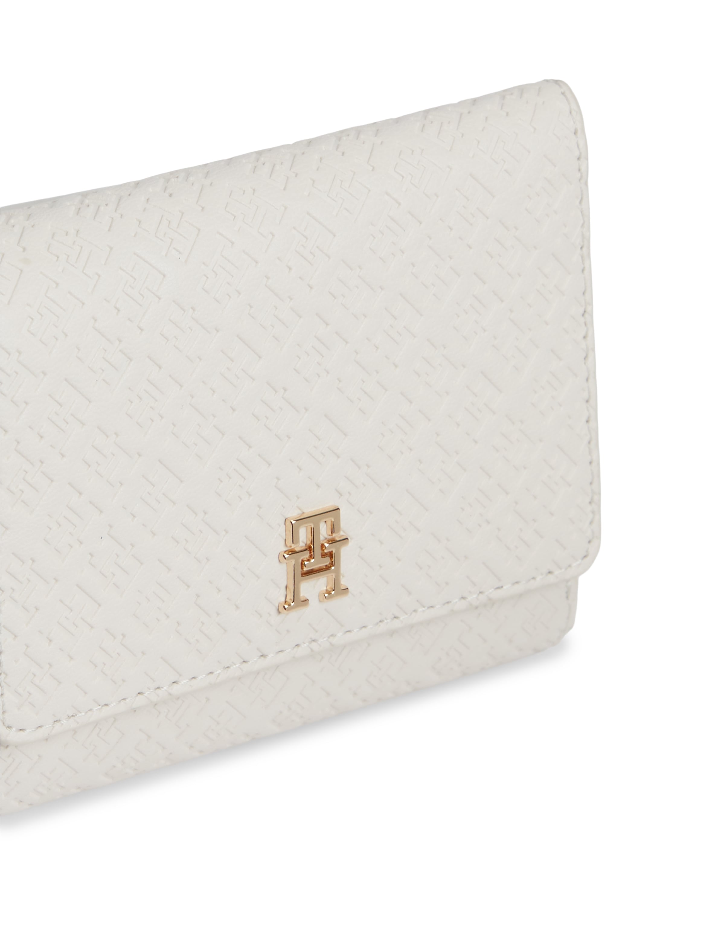 Tommy Hilfiger Geldbörse »TH ICON TRIFOLD MONO« Damen Geldbeutel, Portemonnaie mit TH-Schmucklogo