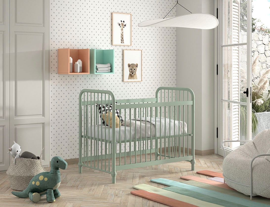 Vipack Kinderbett »Bronxx«, (Made in Europe), aus Metall