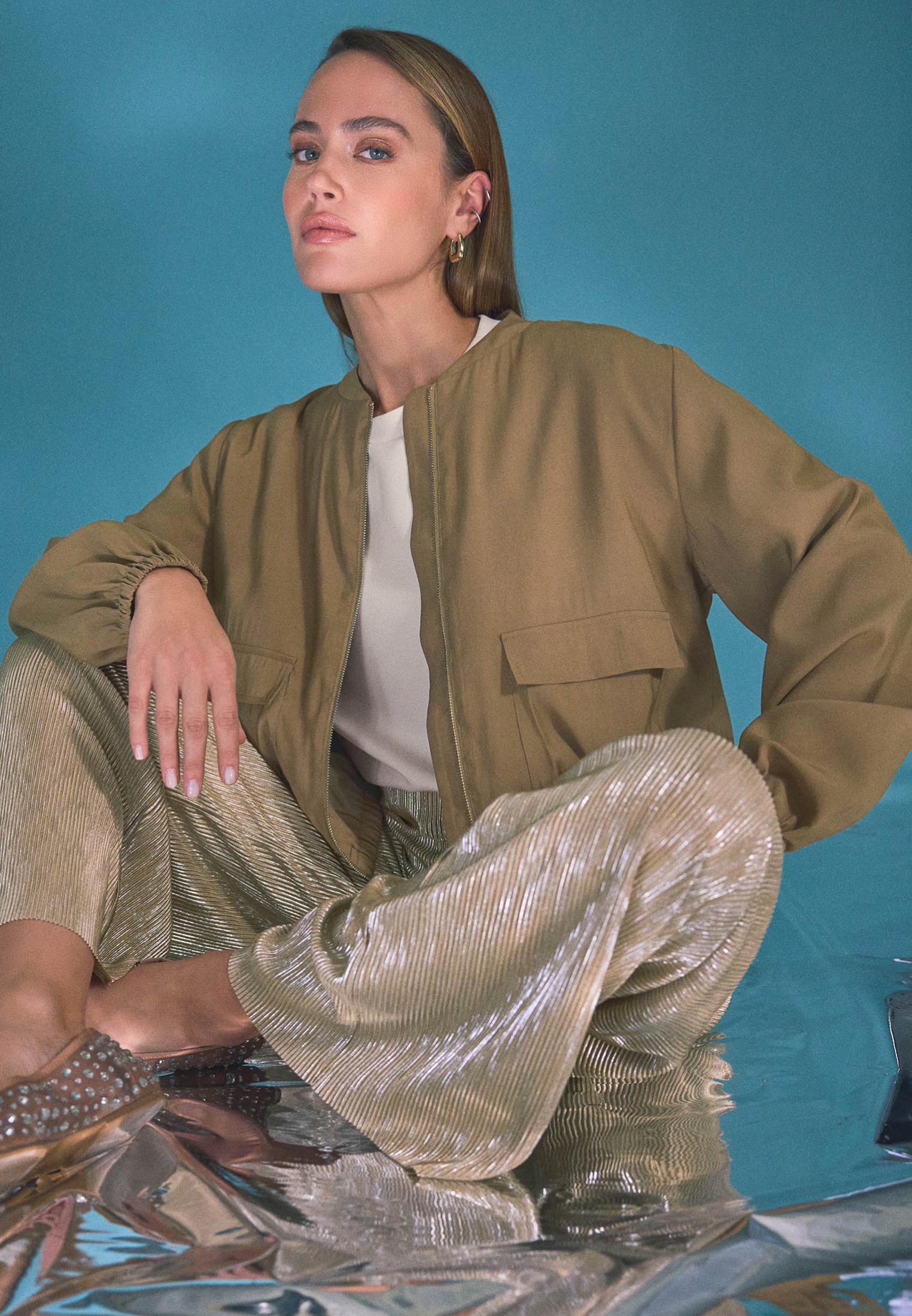 Zero Jackenblazer »Jacke mit Klappentaschen«