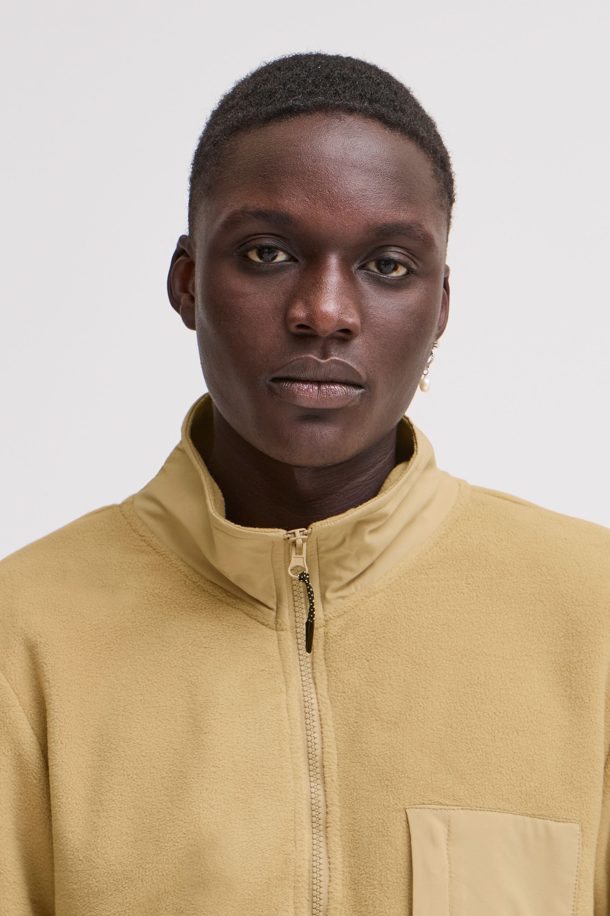 Blend Fleecejacke »Fleecejacke BHBROOKS Sweatshirt halfzipp«