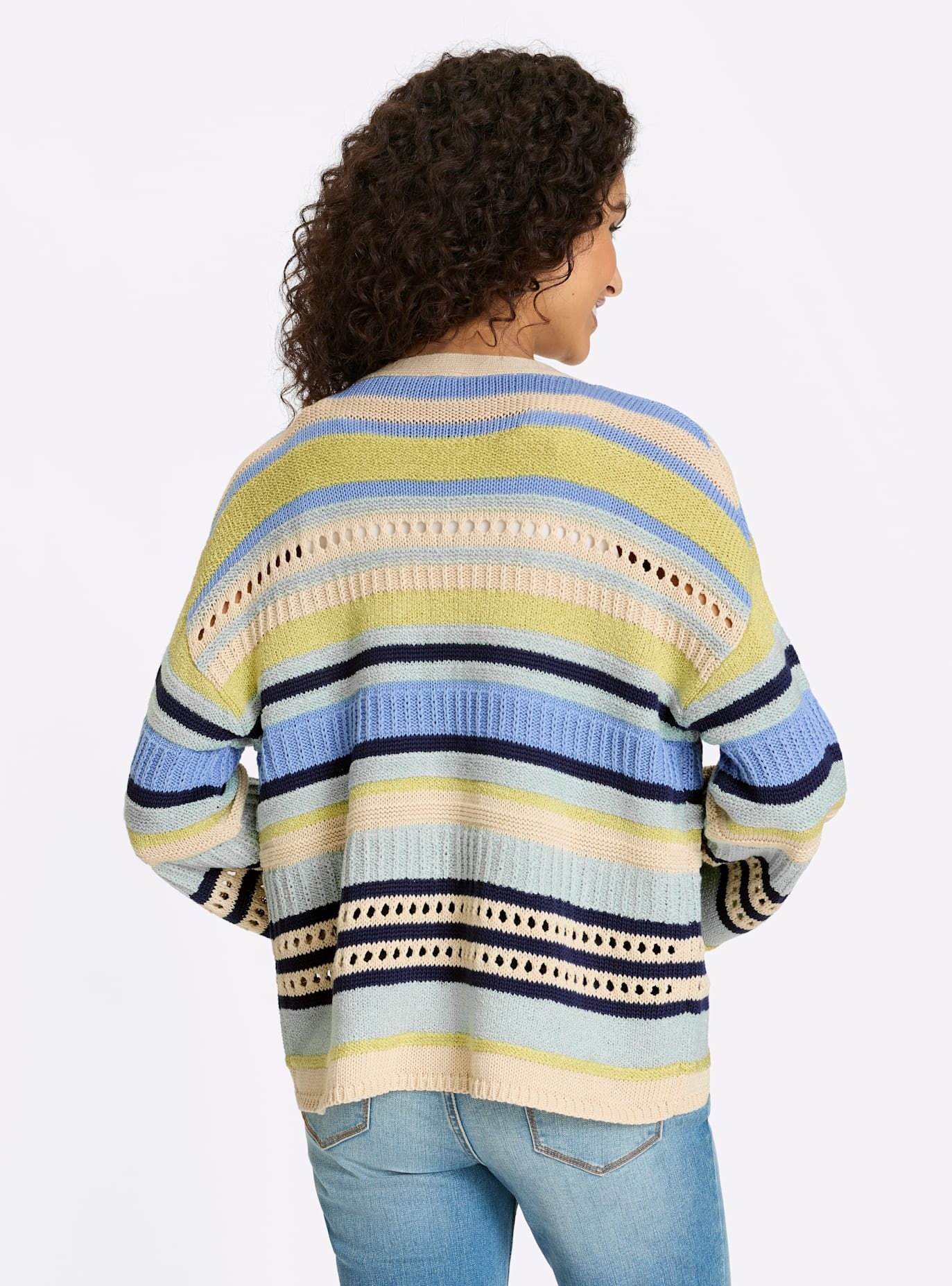 heine Ajourstrickjacke
