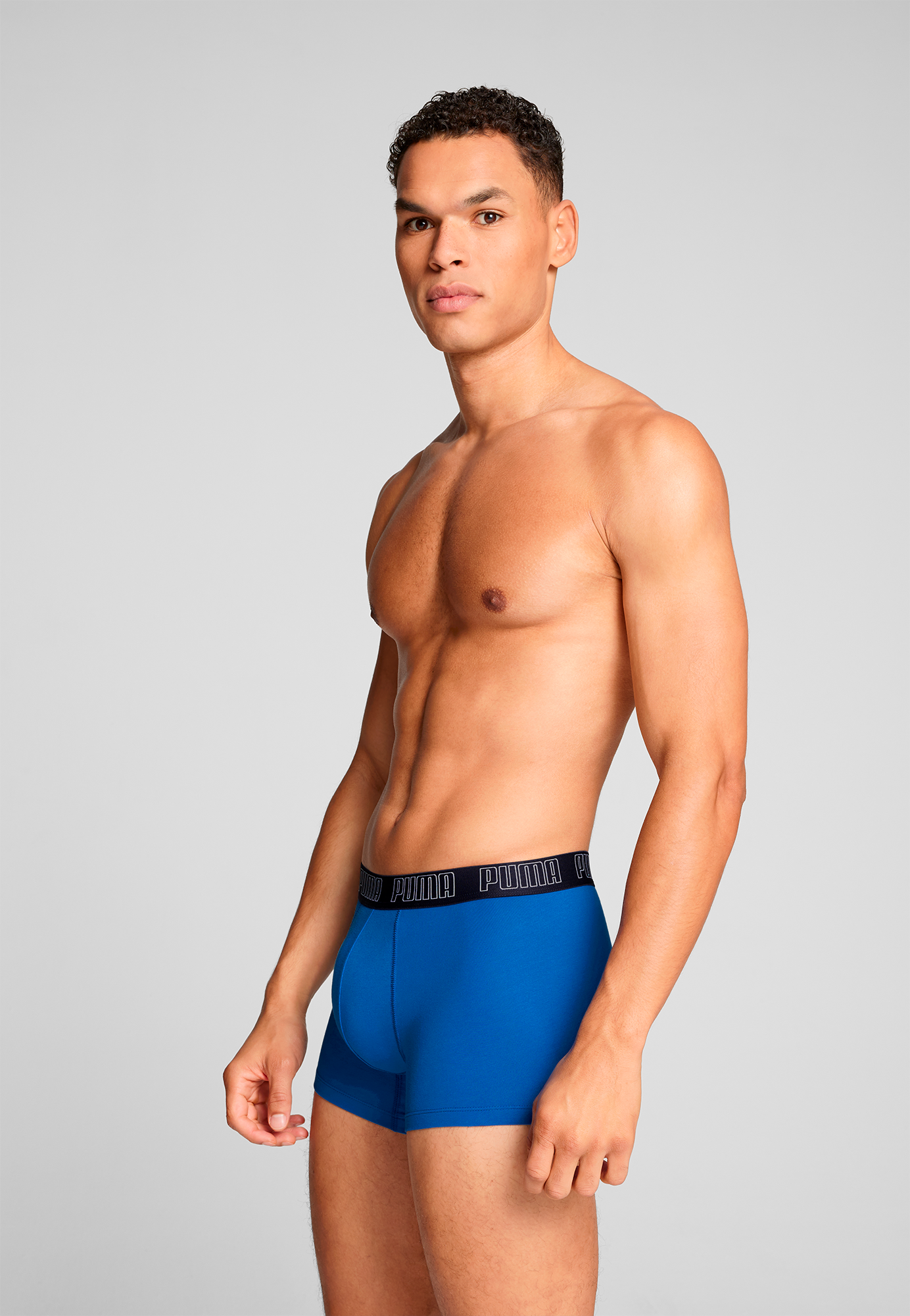 PUMA Hipster »PUMA MEN EVERYDAY TRUNKS 2P« Packung, 2er-Pack,  mit kontrastfarbigem Webbund