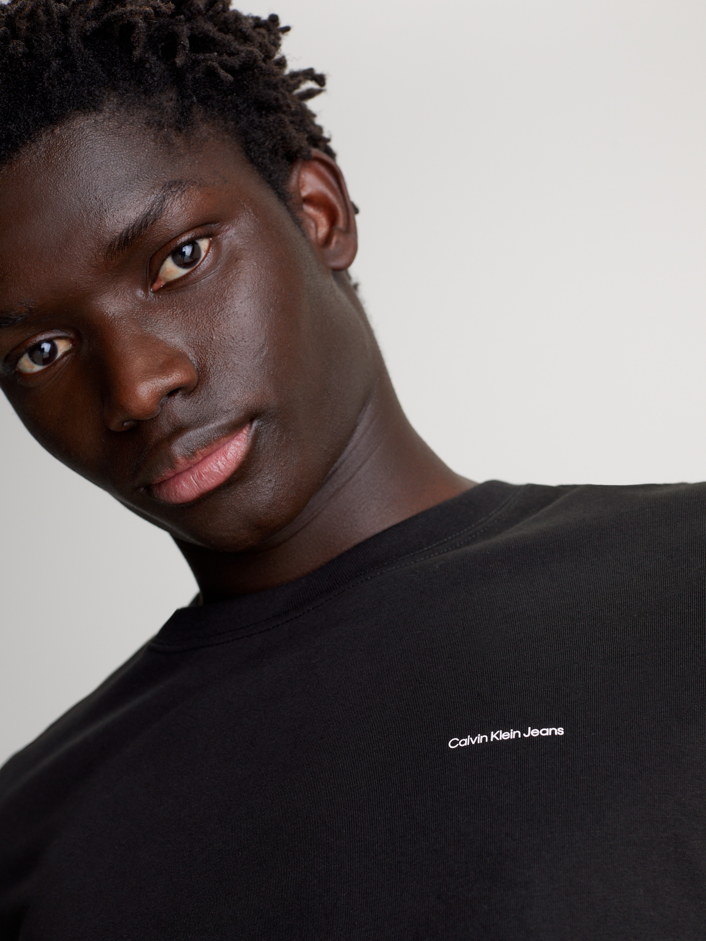 Calvin Klein Jeans T-Shirt »2 PACK INSTITUTIONAL TEE«, (Packung, 2er-Pack), mit Logoschriftzug