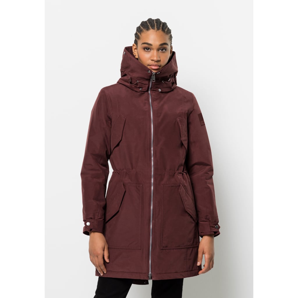 Jack Wolfskin Parka »ROCKY POINT PARKA«, mit Kapuze