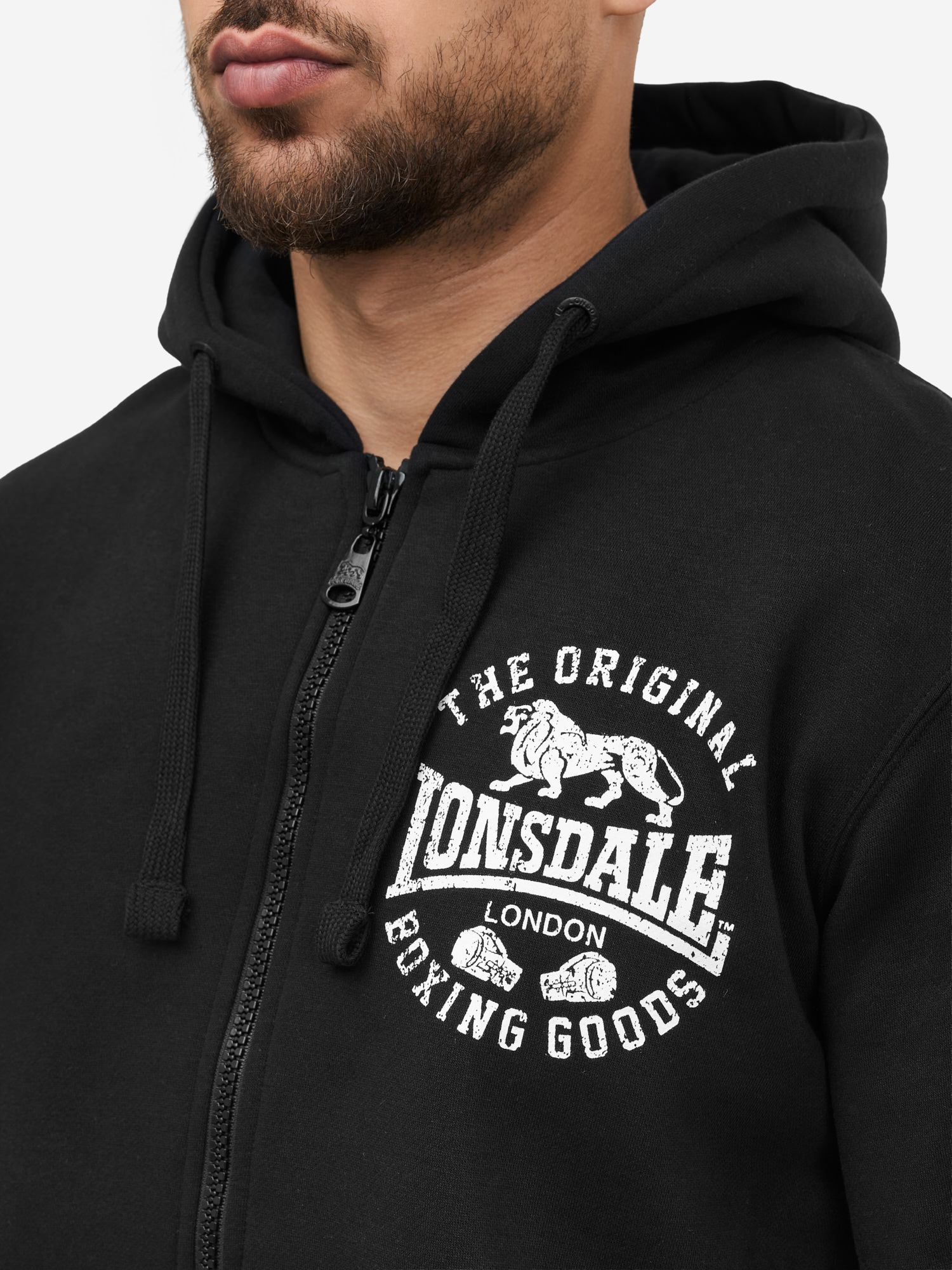 Lonsdale Kapuzensweatjacke »SEGHILL« für vielseitige Aktivitäten, sportlicher Stil