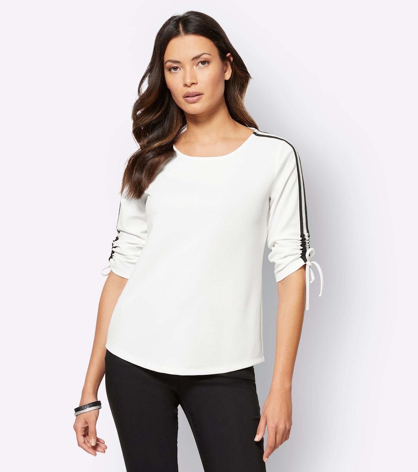 Inspirationen 3/4-Arm-Shirt »Shirt«, (1 tlg.)