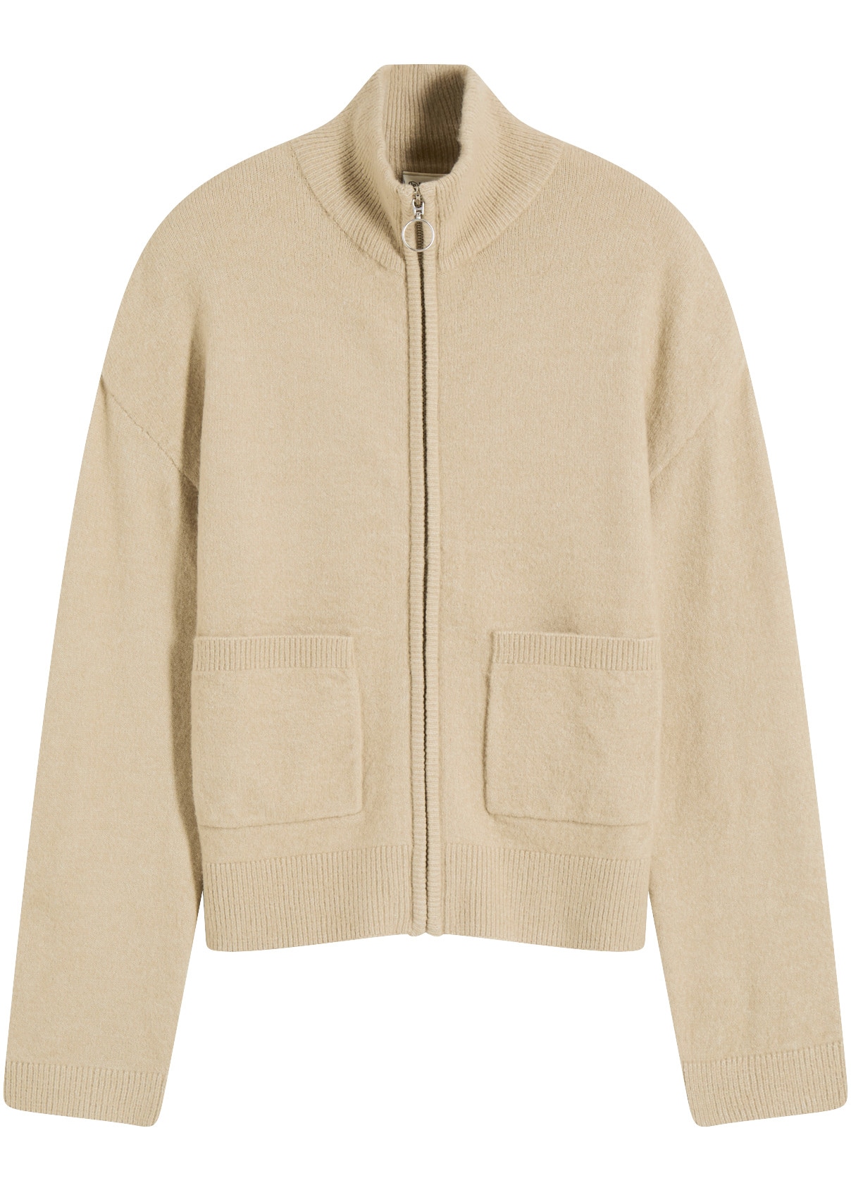 bonprix Strickjacke mit Feinstrick, Oversize-Passform, im Casual-Stil