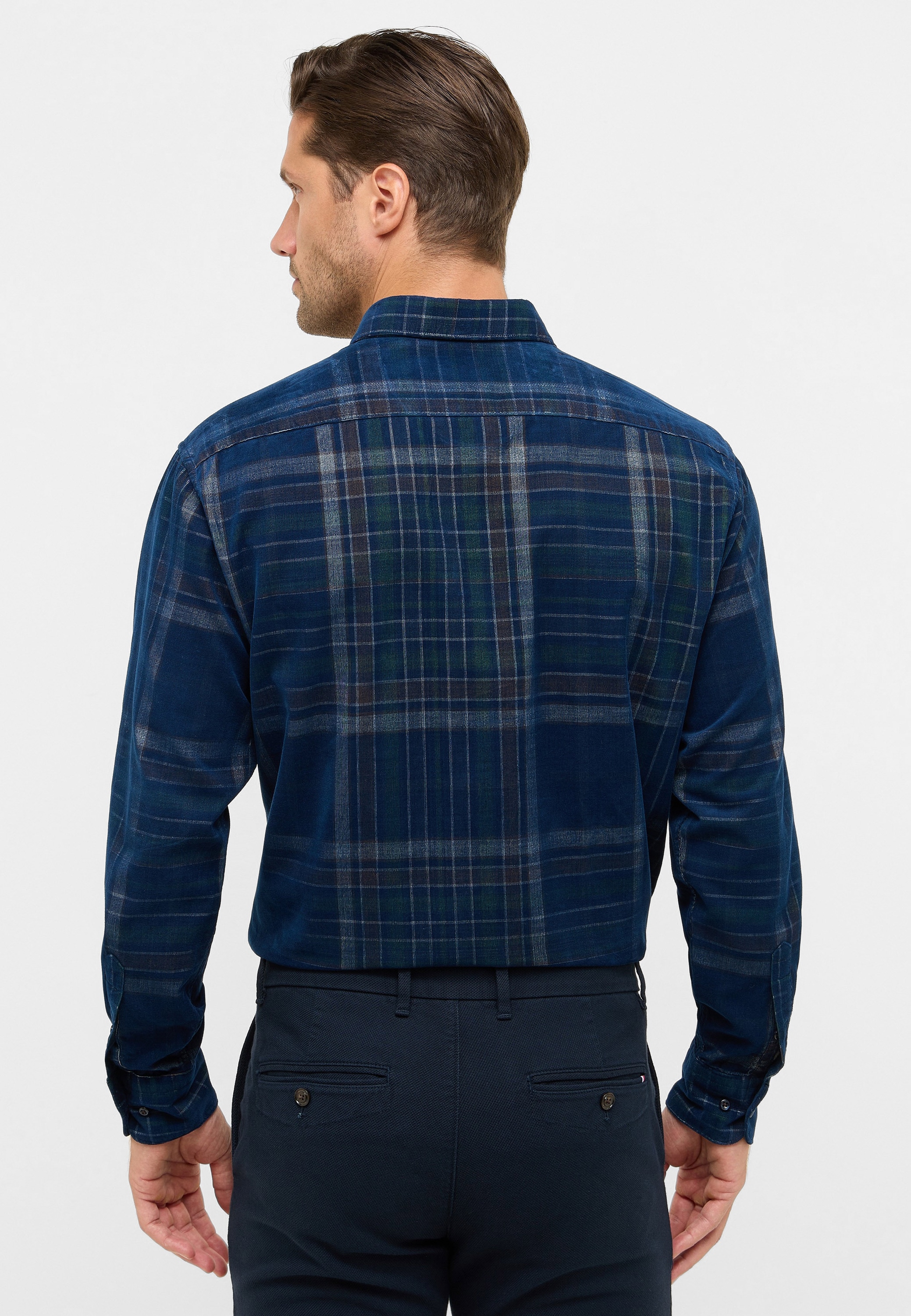 Eterna Langarmhemd »MODERN FIT«, EASY IRON (bügelleicht)