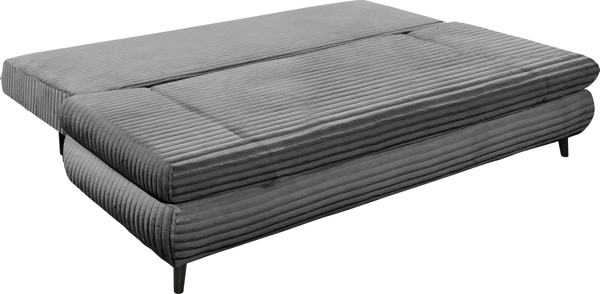 ED EXCITING DESIGN Schlafsofa »Sunny« mit Bettkasten, Armteilverstellung & 2 Rückenkissen