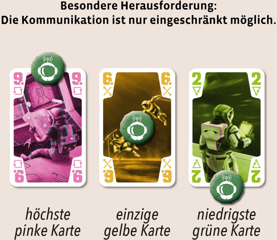 Kosmos Spiel »Die Crew - Auf der Suche nach dem 9. Planeten«, Made in Europe