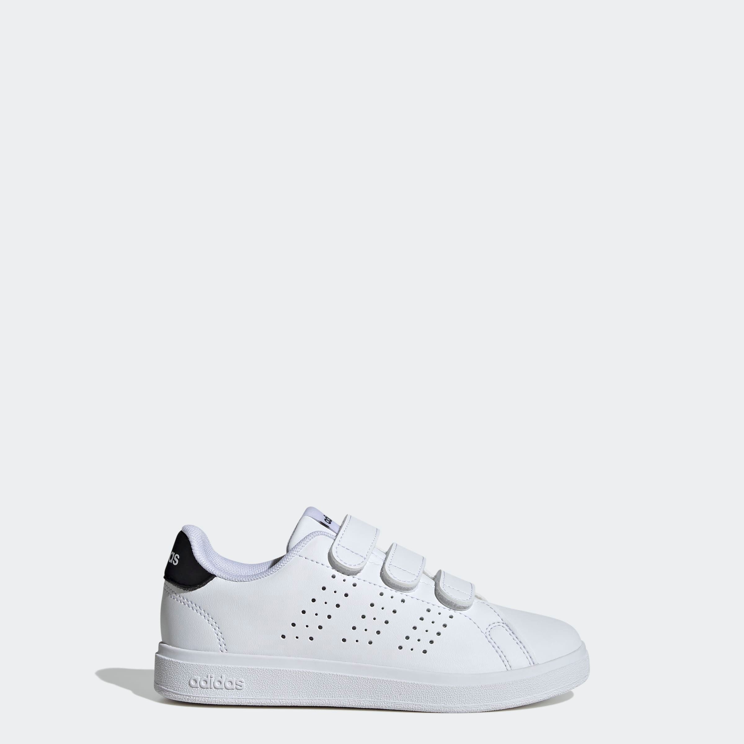 adidas Sportswear Klettschuh »ADVANTAGE BASE 2.0 KIDS«, Design auf den Spuren des adidas Stan Smith