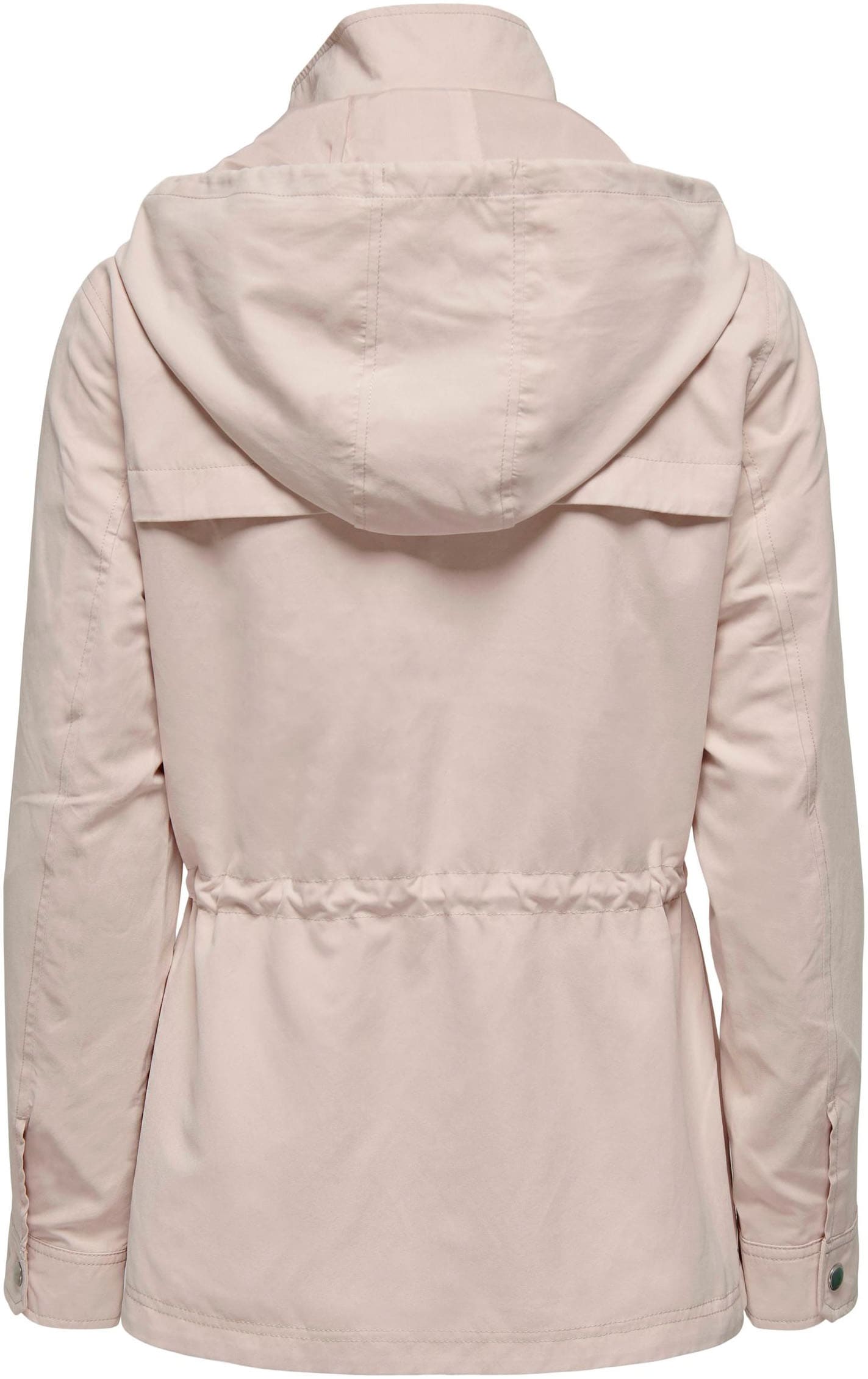 ONLY Parka »ONLNEWSTARLINE SPRING JACKET CC OTW« mit Kapuze mit durchgehendem und verdecktem Reißverschluss