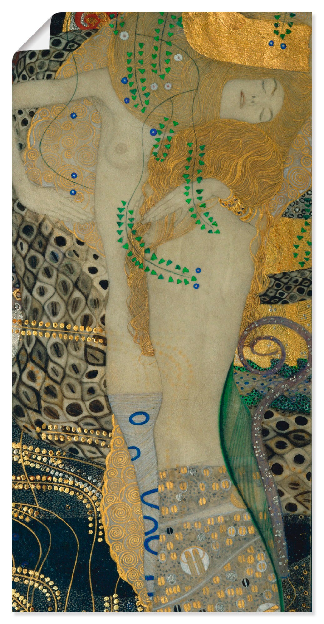 Artland Wandbild »Wasserschlangen I«, Frau, (1 St.), als Leinwandbild, Wandaufkleber... kaufen