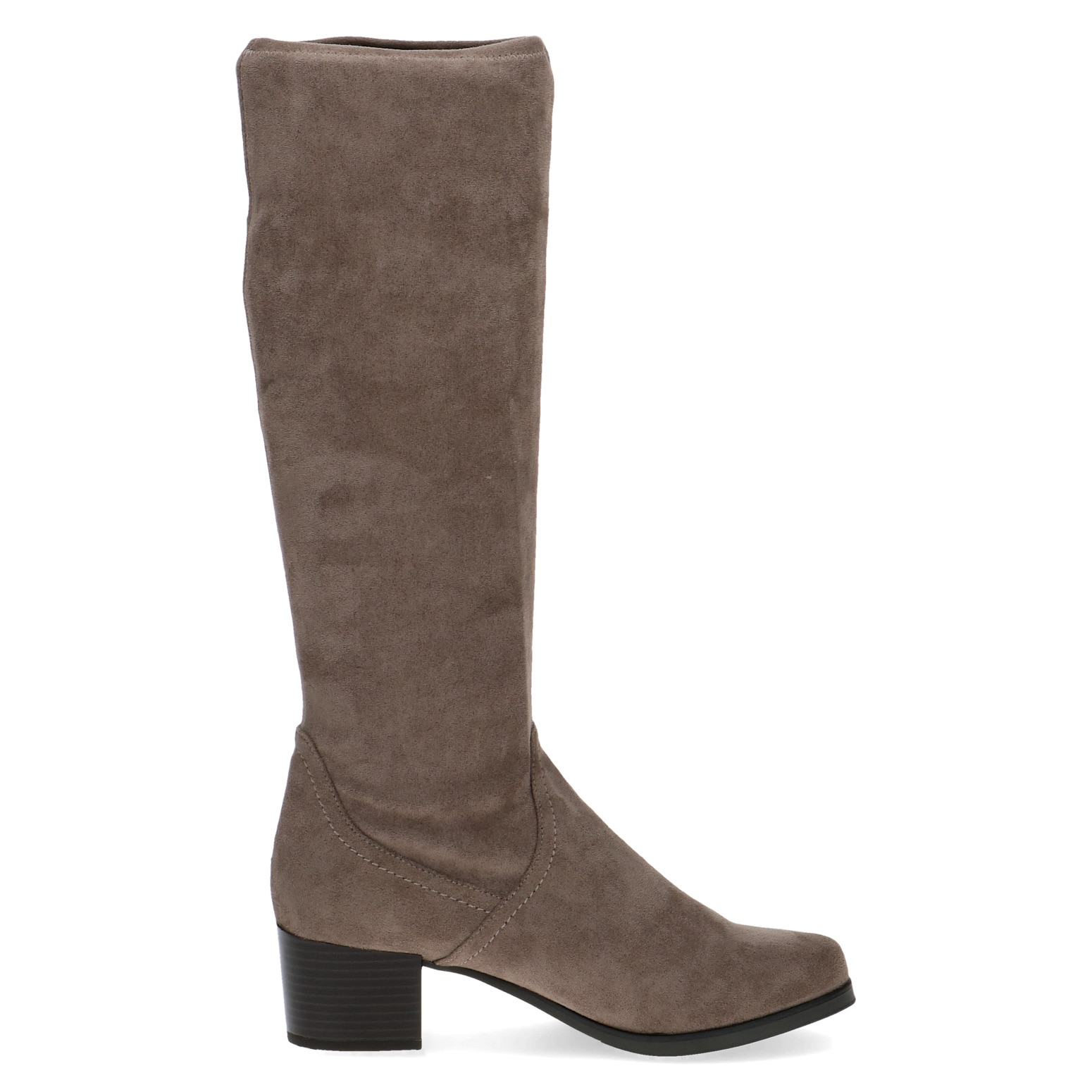 Caprice Stiefel, Blockabsatz, Schlupfstiefel mit Stretch-XS-Schaft in schmaler Form