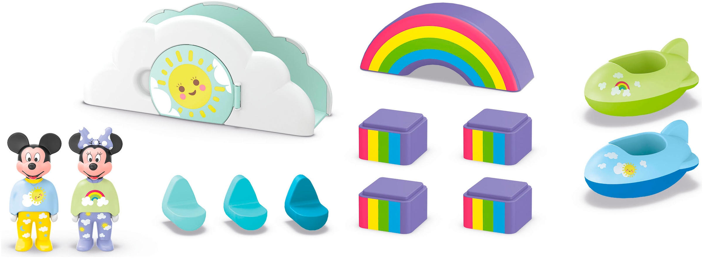 Playmobil® Konstruktions-Spielset »Mickys & Minnies Wolkenhaus (71696), JUNIOR & Disney« Made in Europe