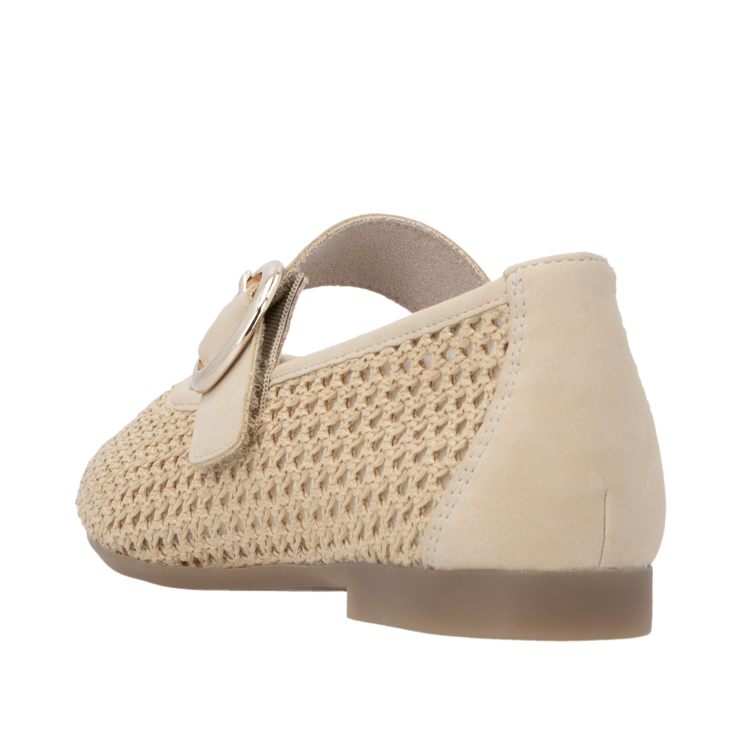 Remonte Riemchenballerina  Sommerschuh, Flat, Ballerina, Schlupfschuh mit weicher Innensohle