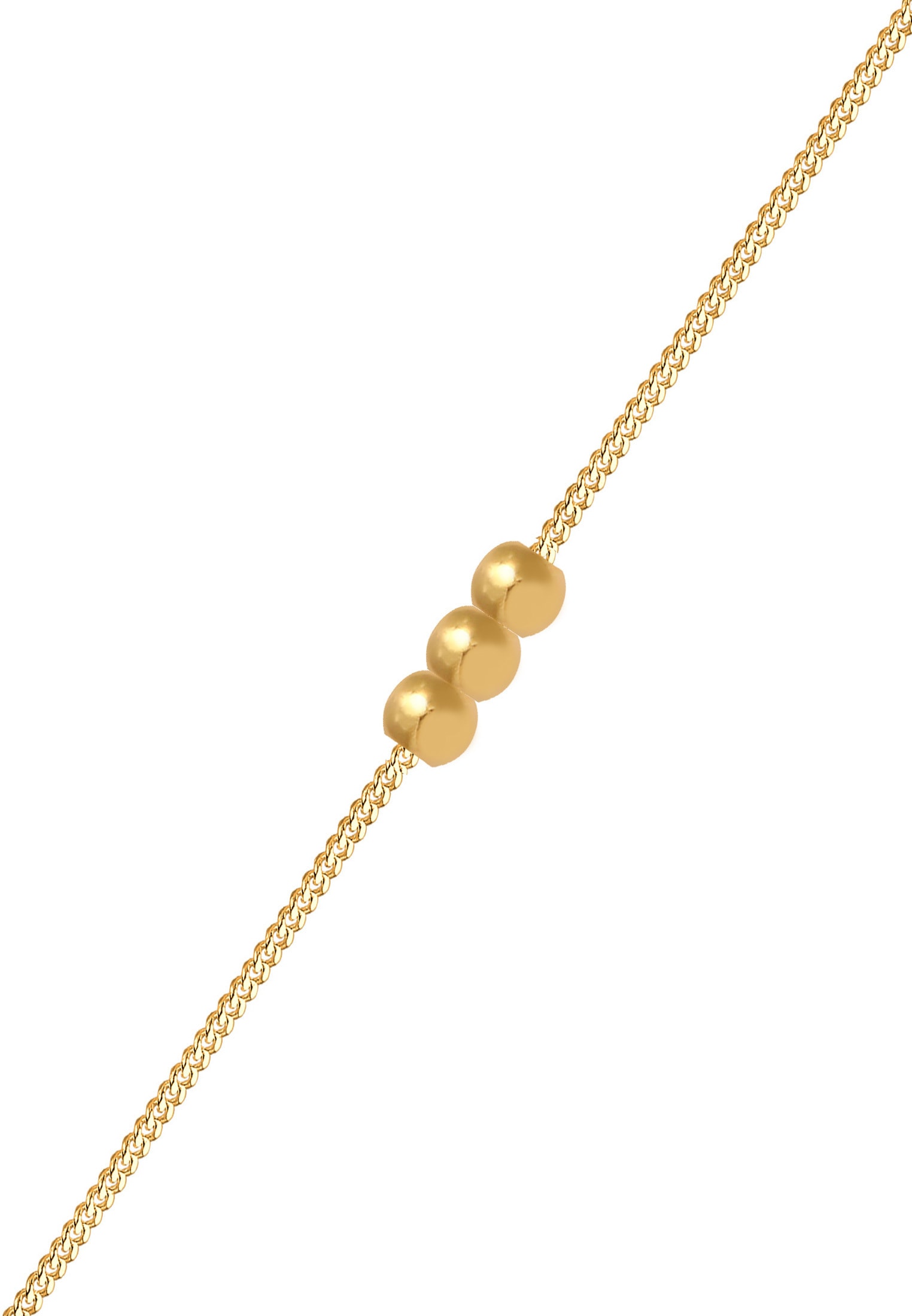 Elli Choker »Halskette Choker Panzer Kugel Geo 925 Silber«