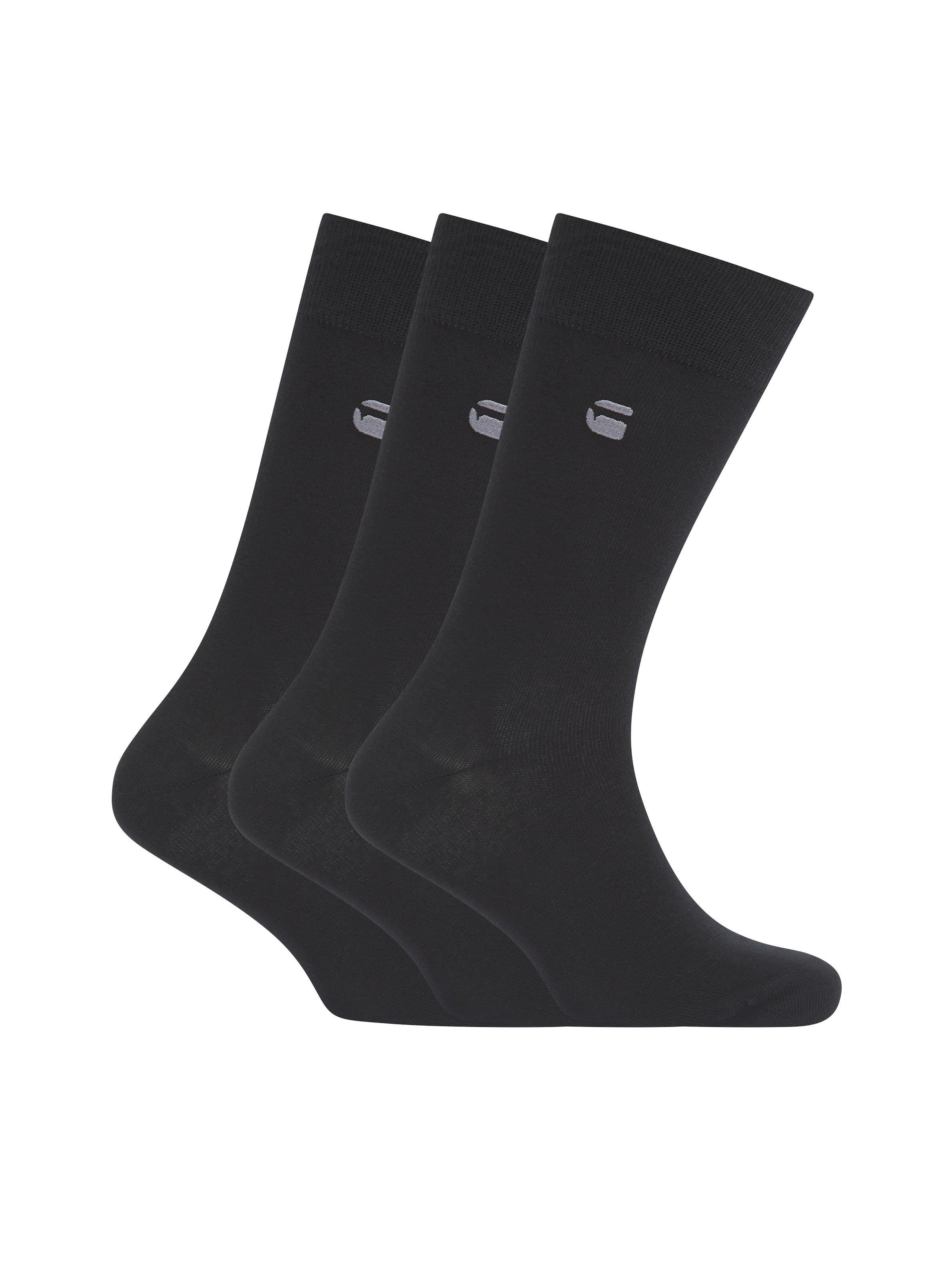 G-STAR Socken »SAGE, 3 PACK SOCKS« Packung, 3 Paar tlg. unifarben mit Logostickerei