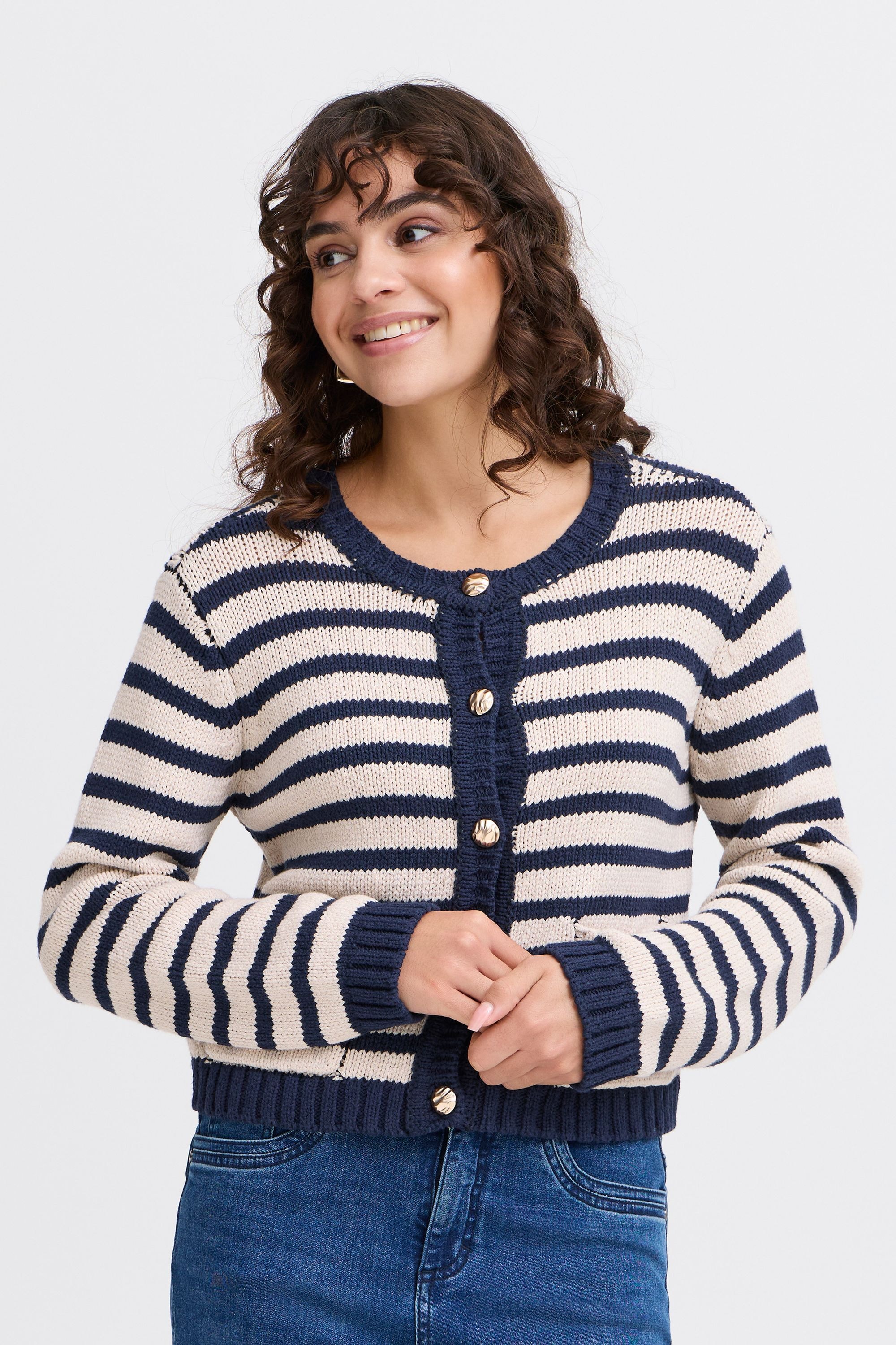 fransa Strickweste »Strickjacke FRBELINDA CAR 1«, (1 tlg.)