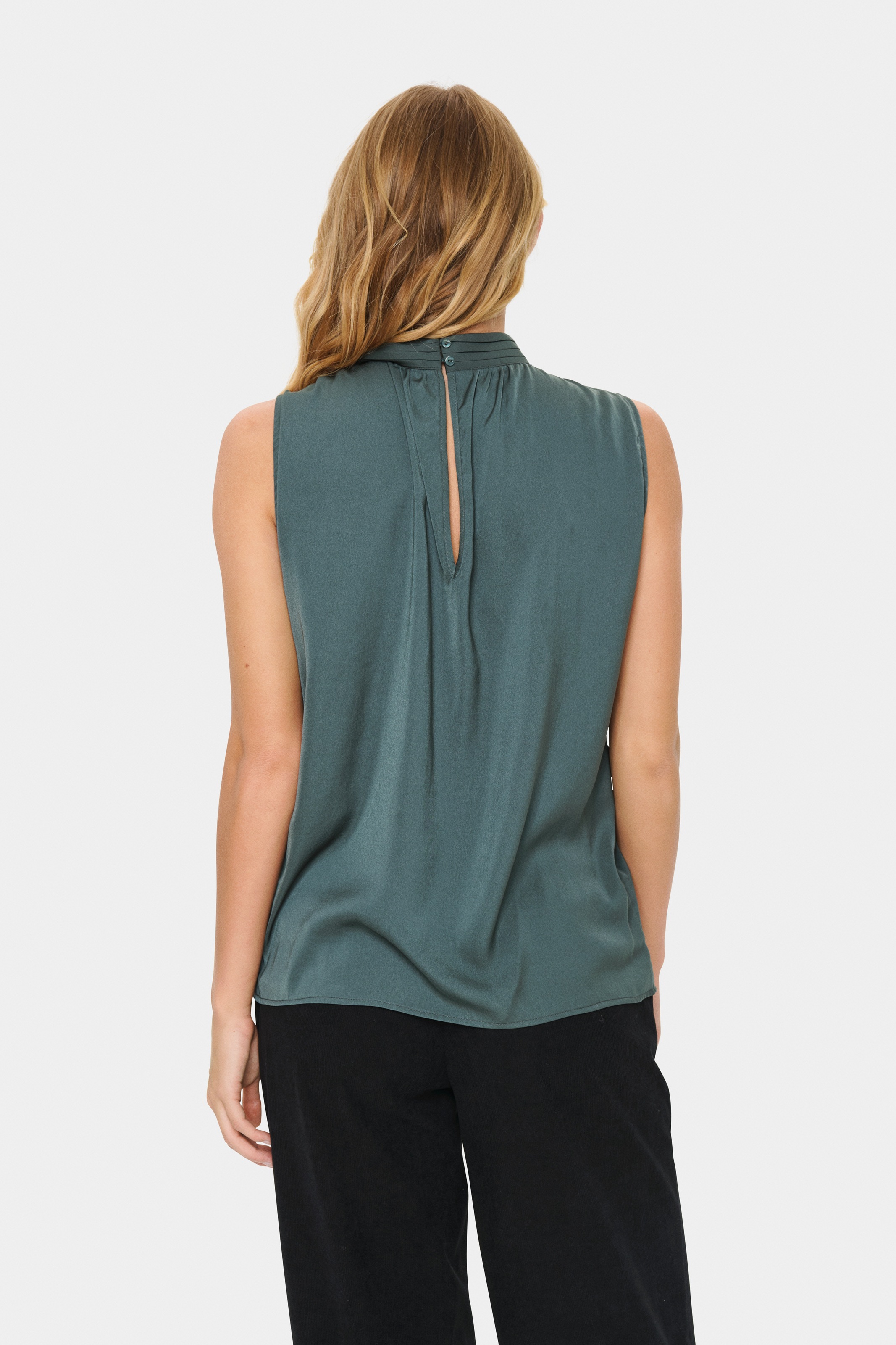 Saint Tropez Blusentop »AileenSZ Top« Kunstfaser, Regular fit