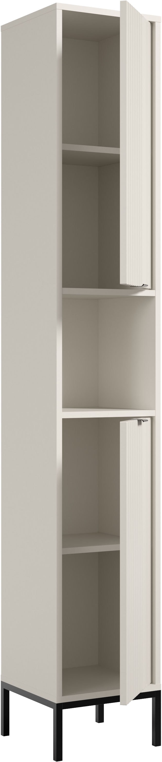 BASIC by Balculina Hochschrank »Lucera Hochschrank, Badezimmerschrank BxHxT 32x195x32« 1 Stk. tlg. Breite 32 cm, Tür L/R montierbar