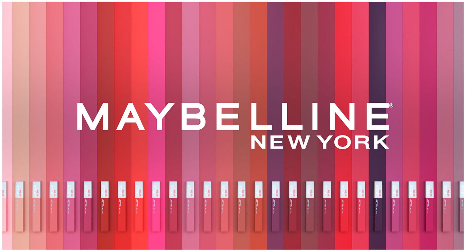 MAYBELLINE NEW YORK Lippenstift »Super Stay Matte Ink Nude«, mit natürlichen Inhaltstoffen