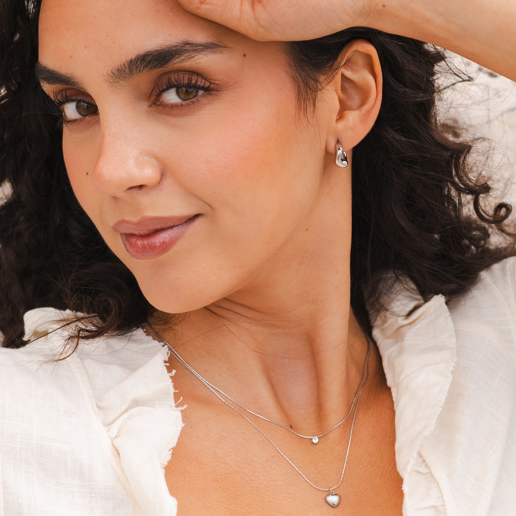 Adelia´s Paar Ohrstecker »Damen Ohrringe ¿ Ohrstecker aus Edelstahl«