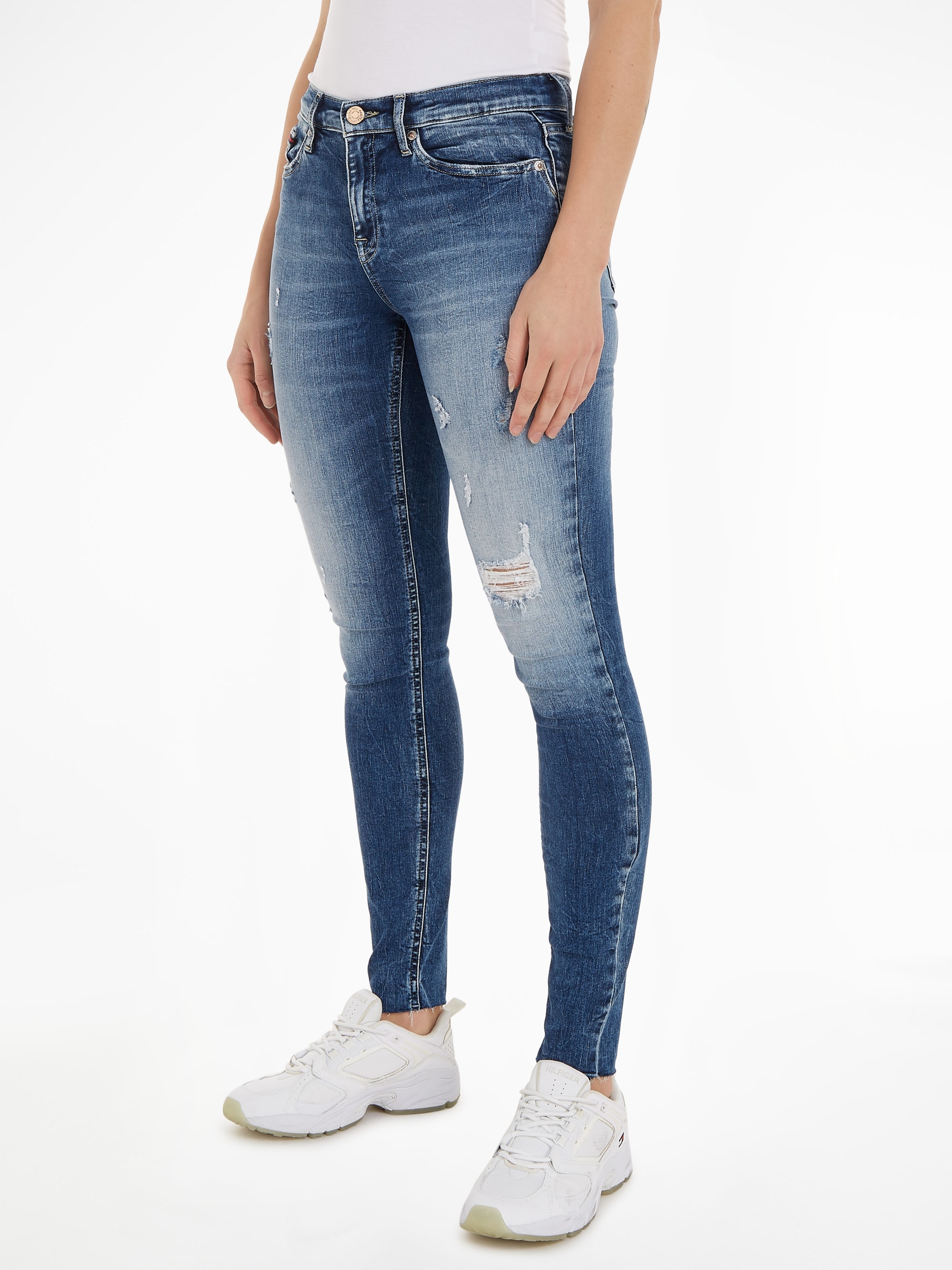 Tommy Jeans MR Skinny-fit-Jeans mit CG2235«, Jeans bei Markenbadge OTTO SKN »NORA Tomma